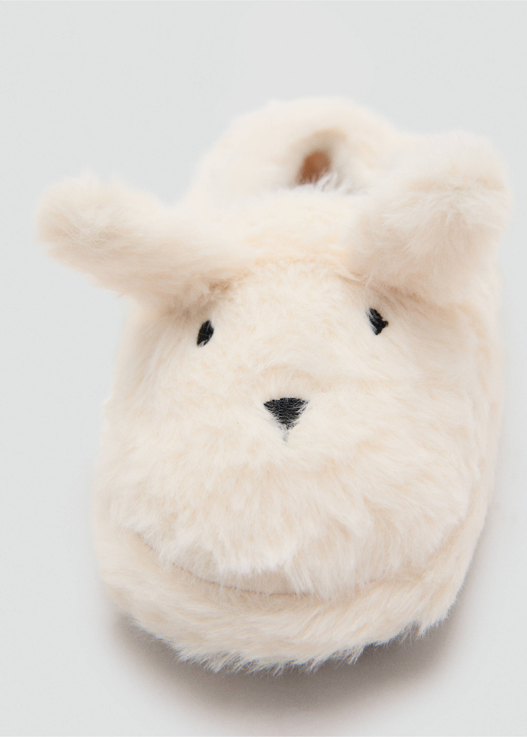 Bunny slippers - Details of the article 1, Off White. Ref: 17029102-00.