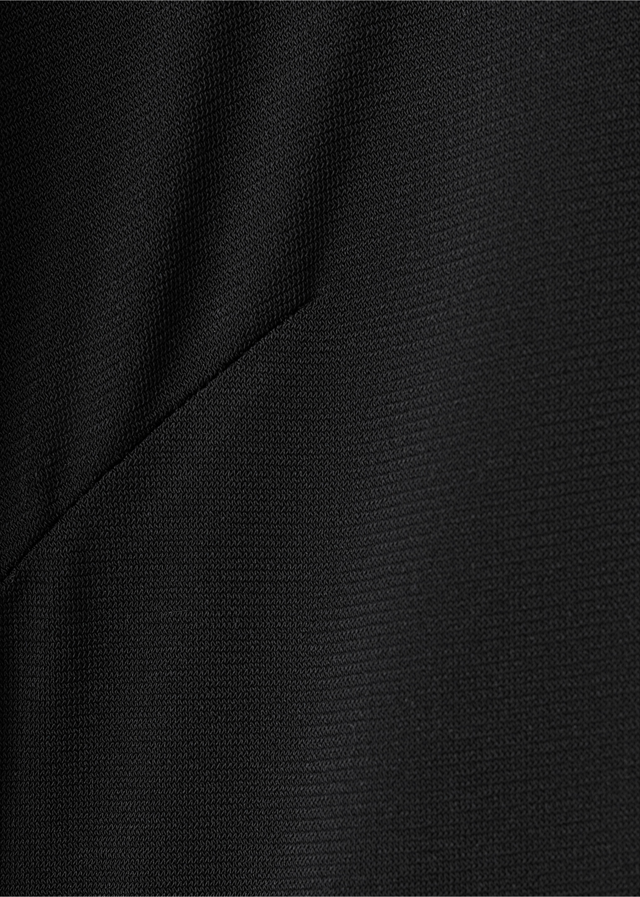 A-line turtleneck dress - Details of the article 0, Black. Ref: 17029109-00.