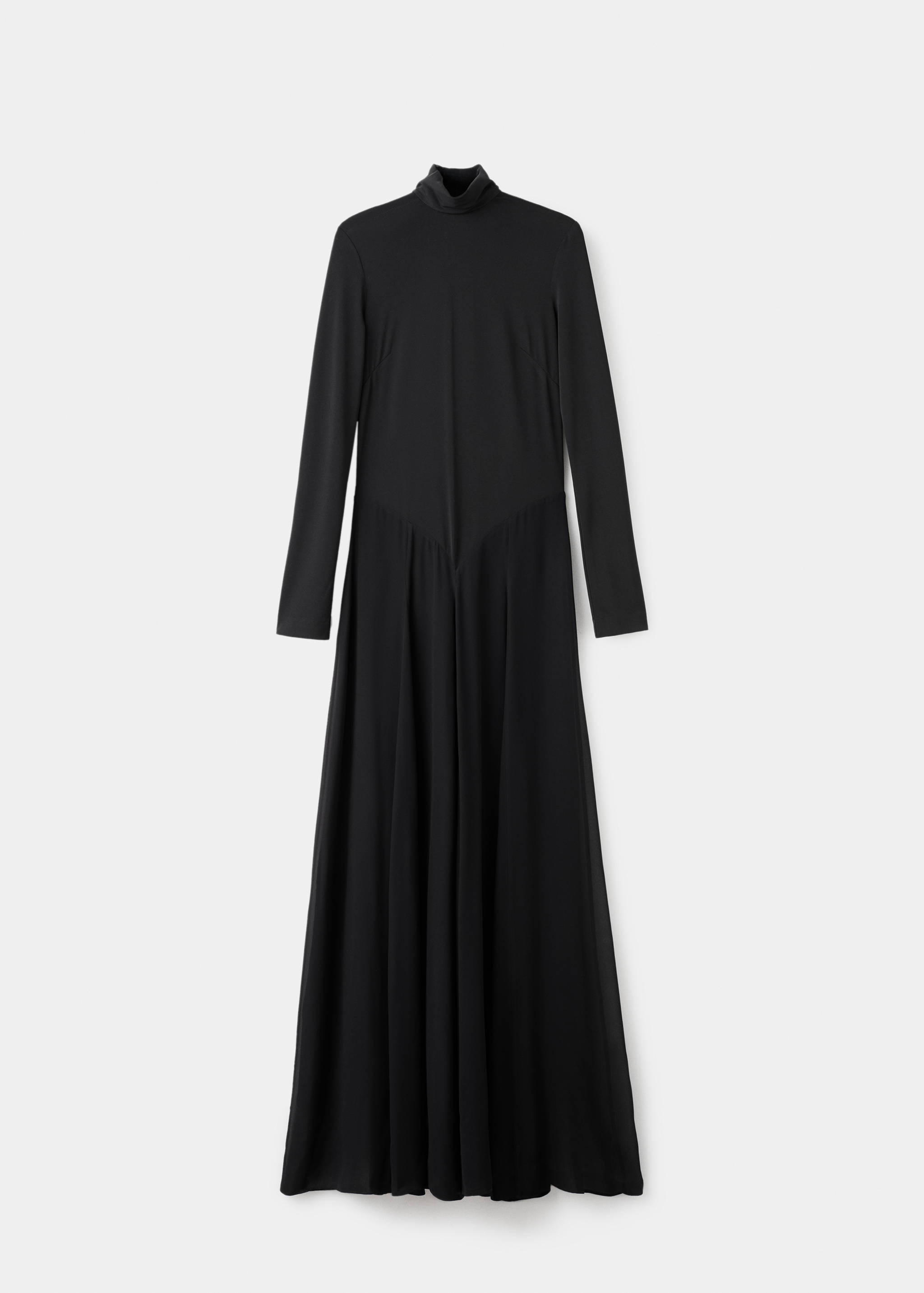 A-Linien-Kleid mit Stehkragen - Artikel ohne Model