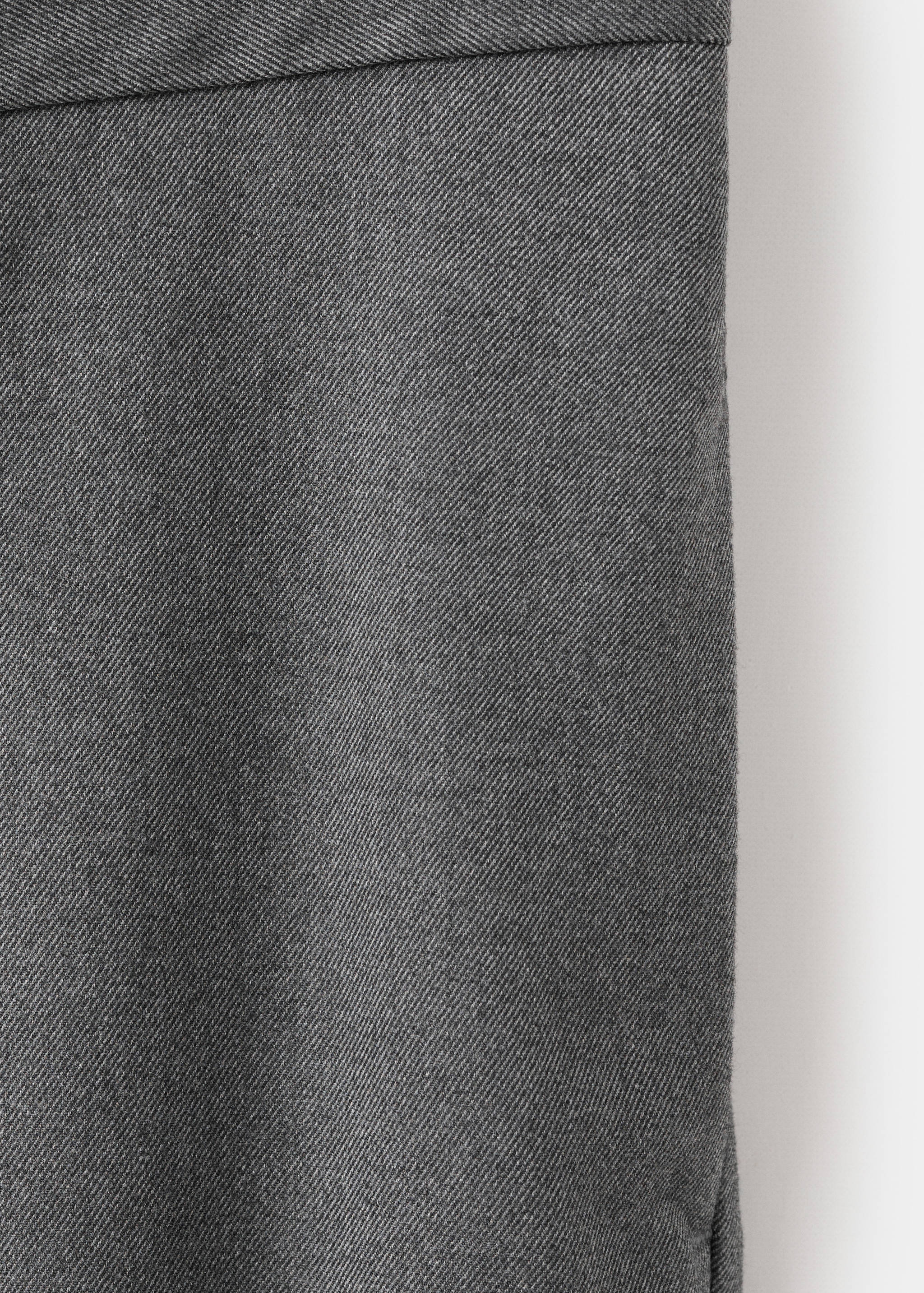 Flowy straight-fit trousers - Details of the article 0
