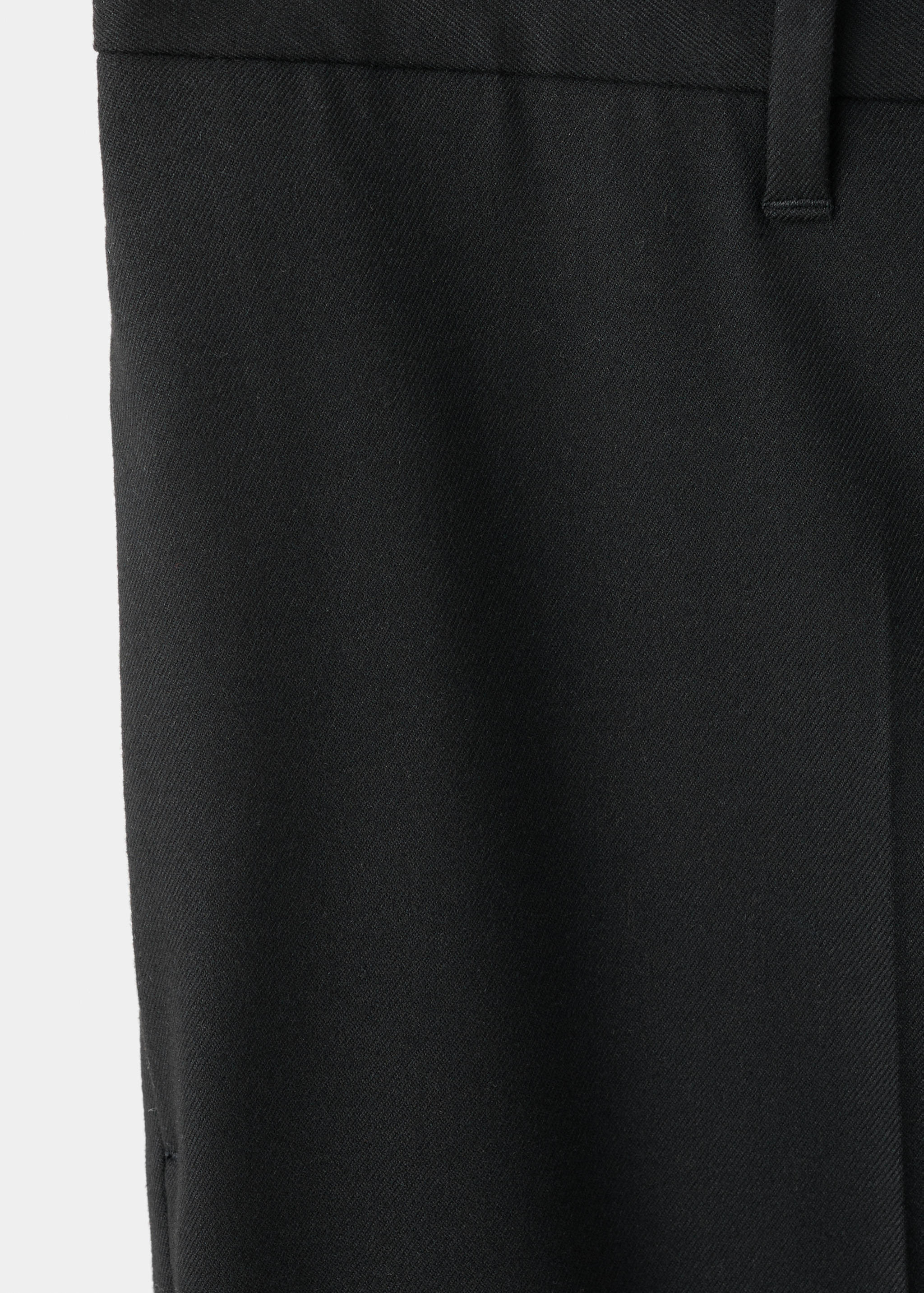 Flowy straight-fit trousers - Details of the article 0