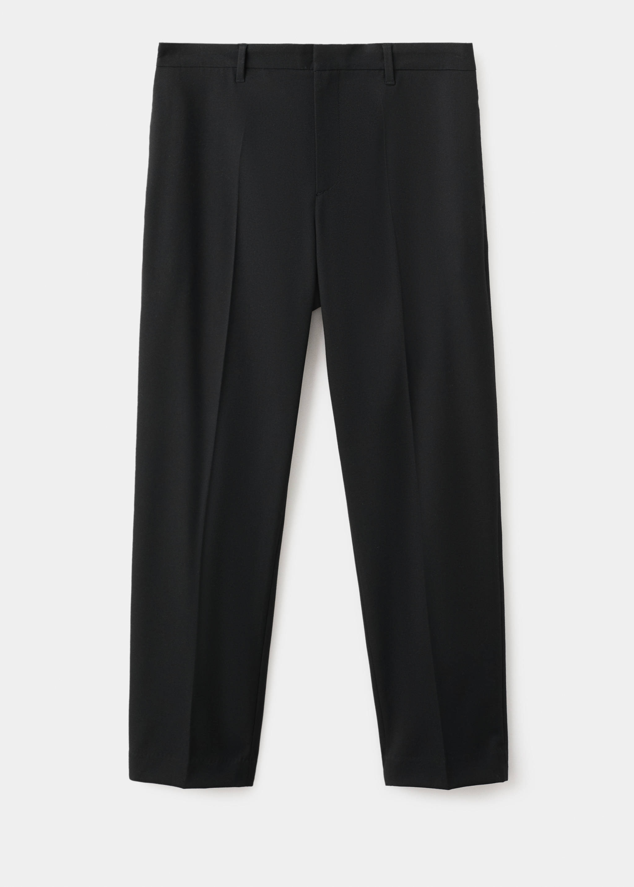 Flowy straight-fit trousers - Article without model