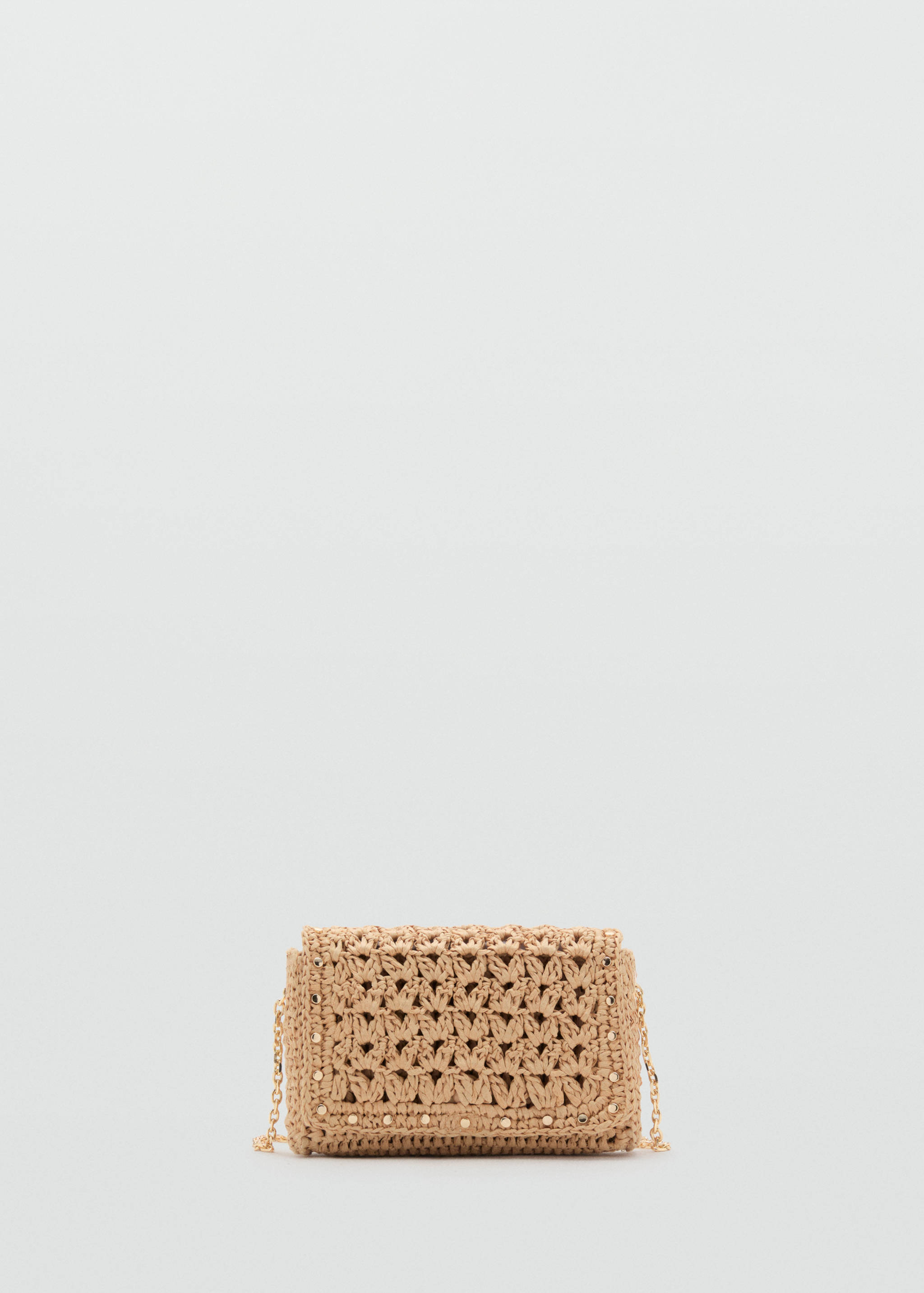 Mini natural fibre crossbody bag - Article without model
