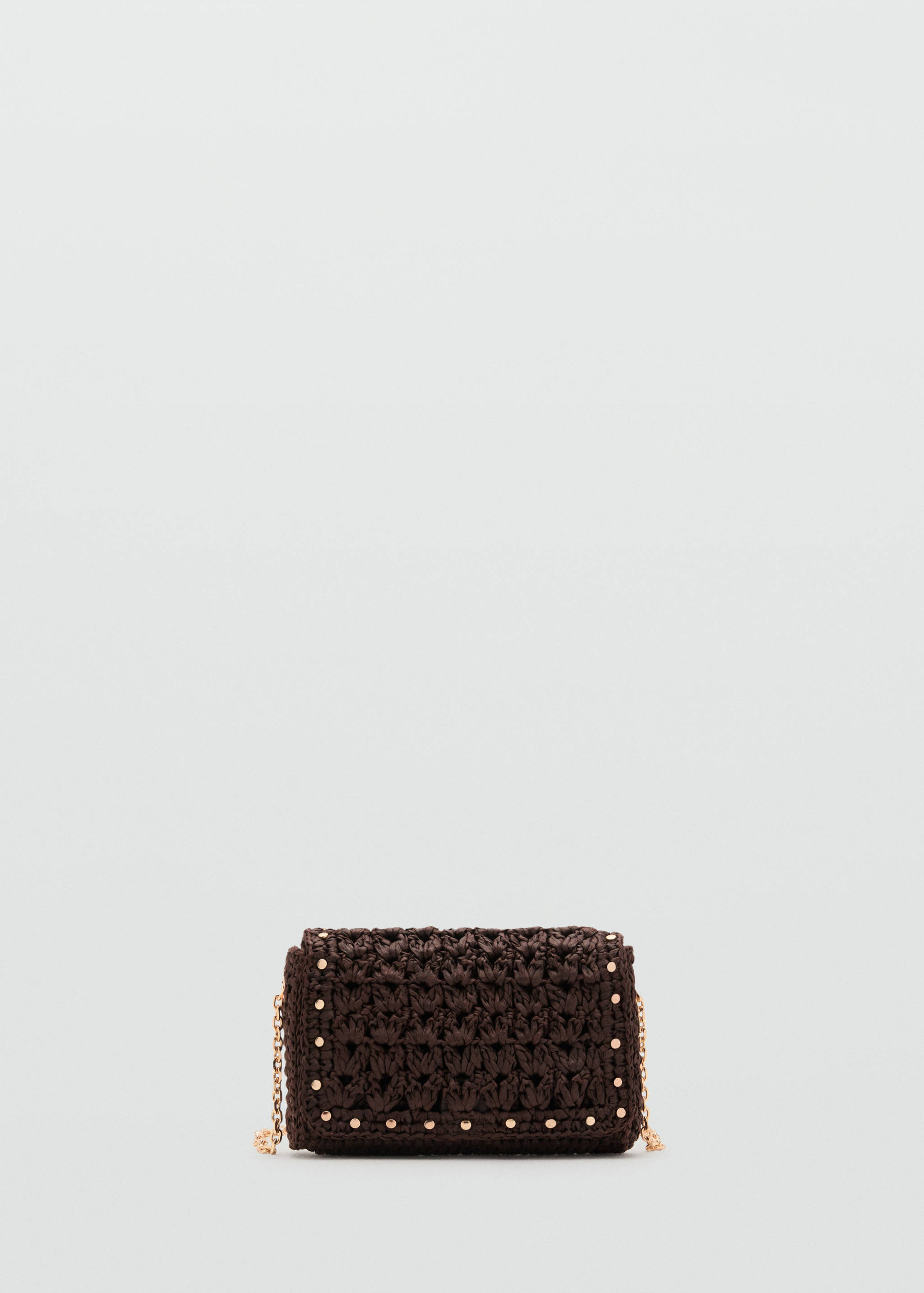 Mini natural fibre crossbody bag - Article without model