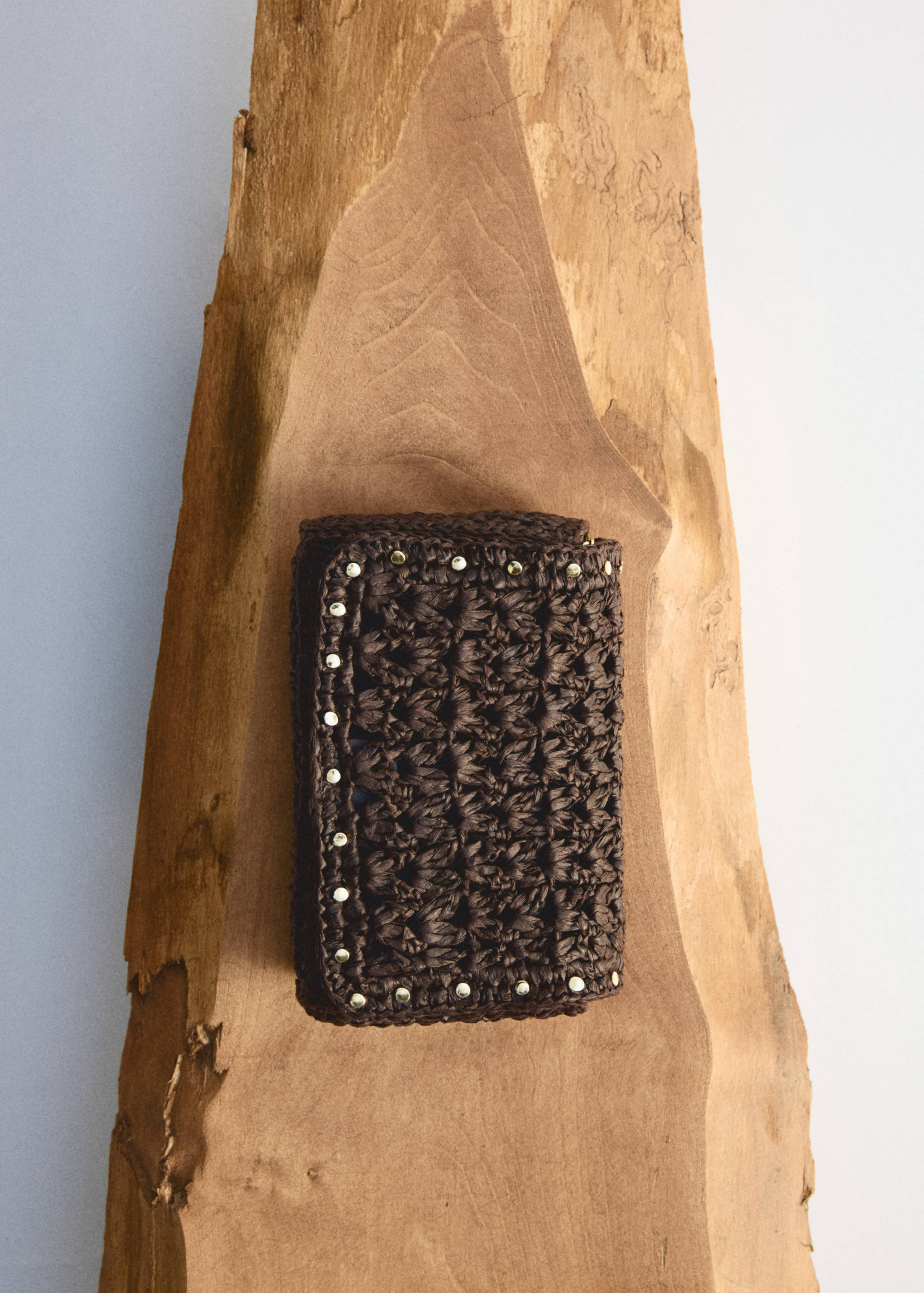 Mini natural fibre crossbody bag - Details of the article 6