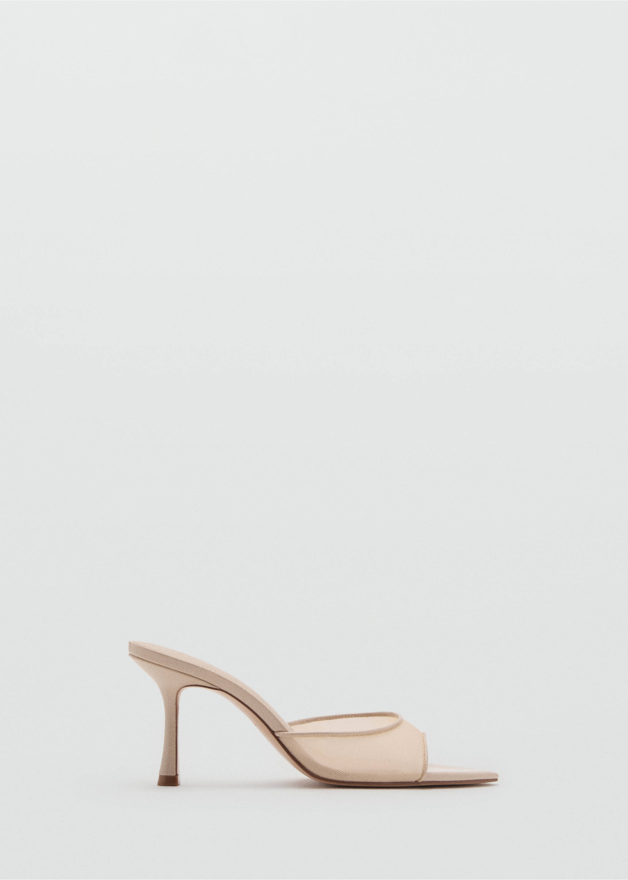 Pointed heel sandals - Article without model, Beige. Ref: 17031123-00.