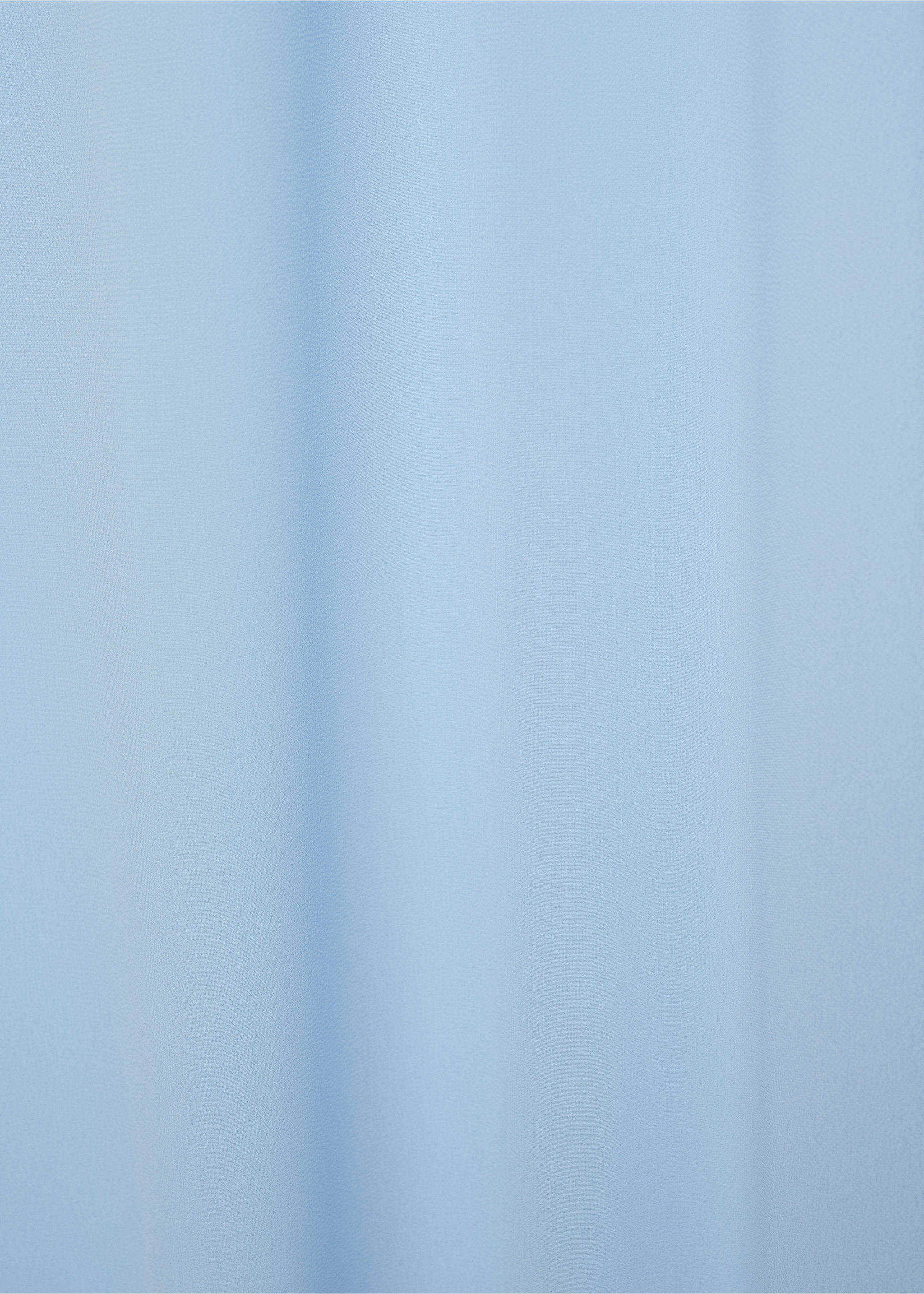 Asymmetrical double-layer dress - Details of the article 0, Blue. Ref: 17031125-00.