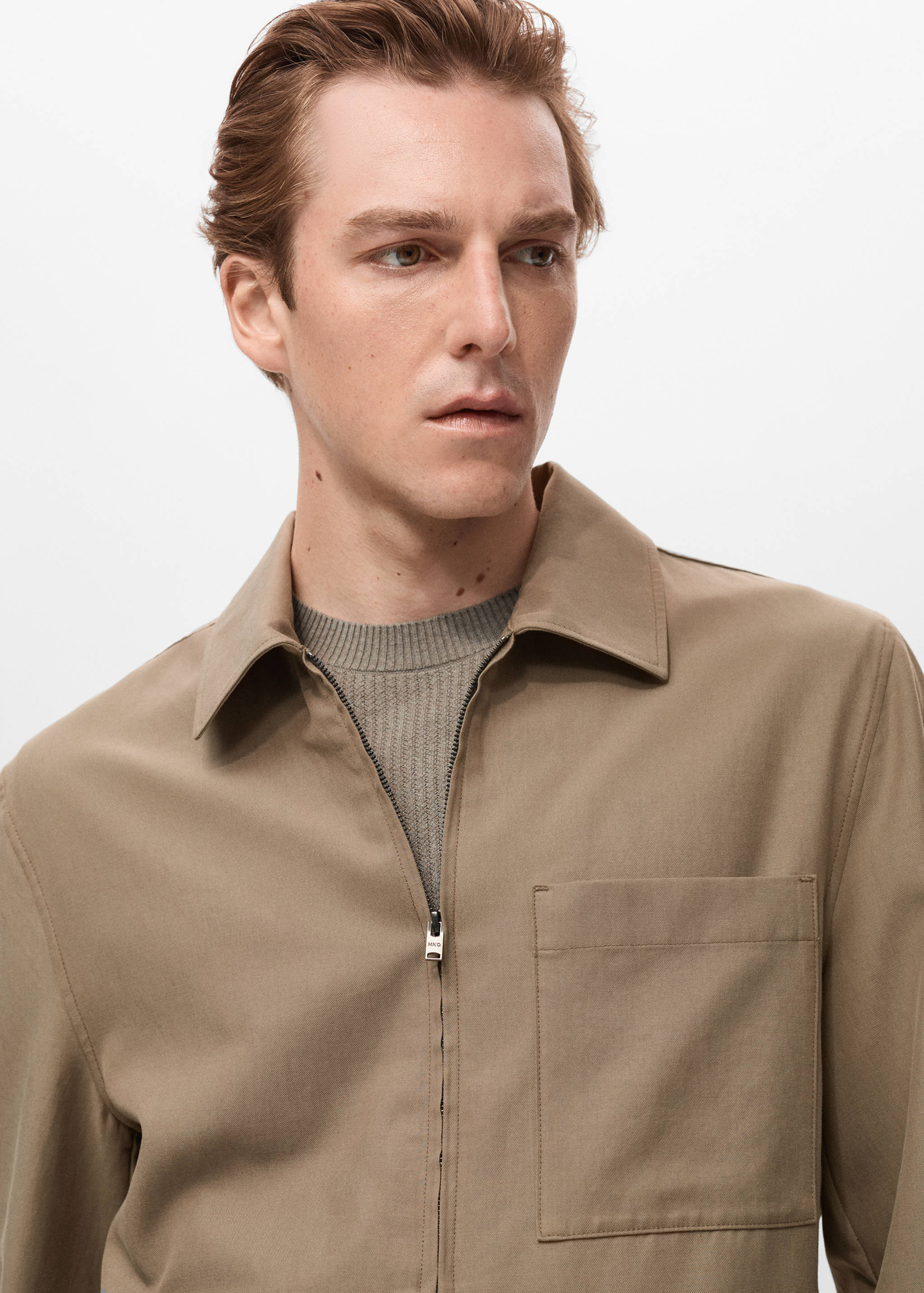 Lyocell-Jacke mit Tasche - Detail des Artikels 1