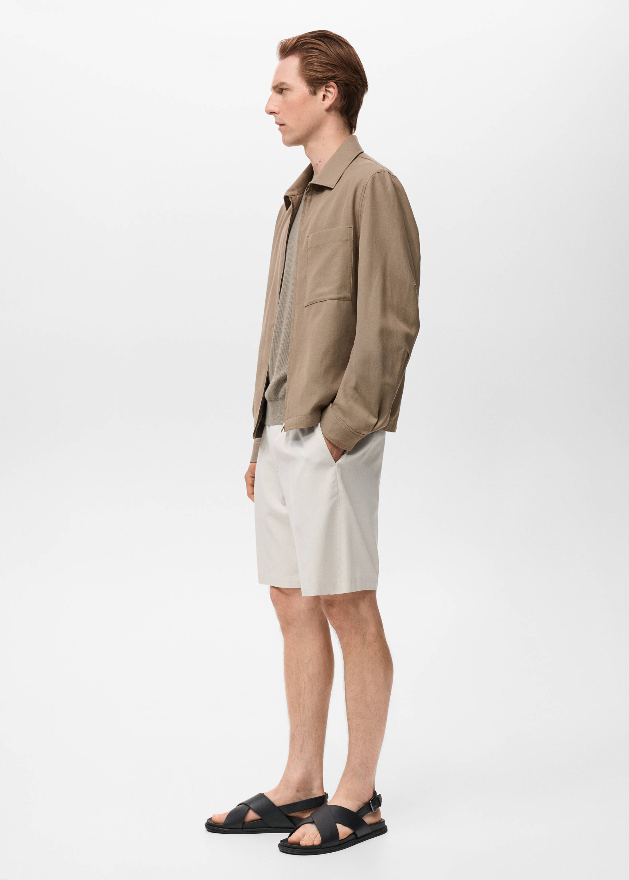 Lyocell-Jacke mit Tasche - Detail des Artikels 2