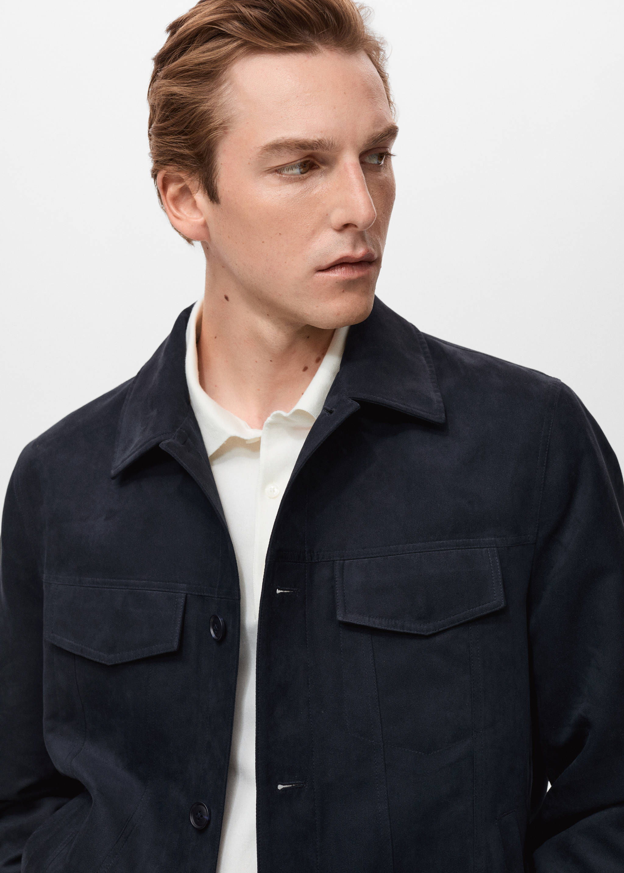 Overshirt mit Wildledereffekt - Detail des Artikels 1