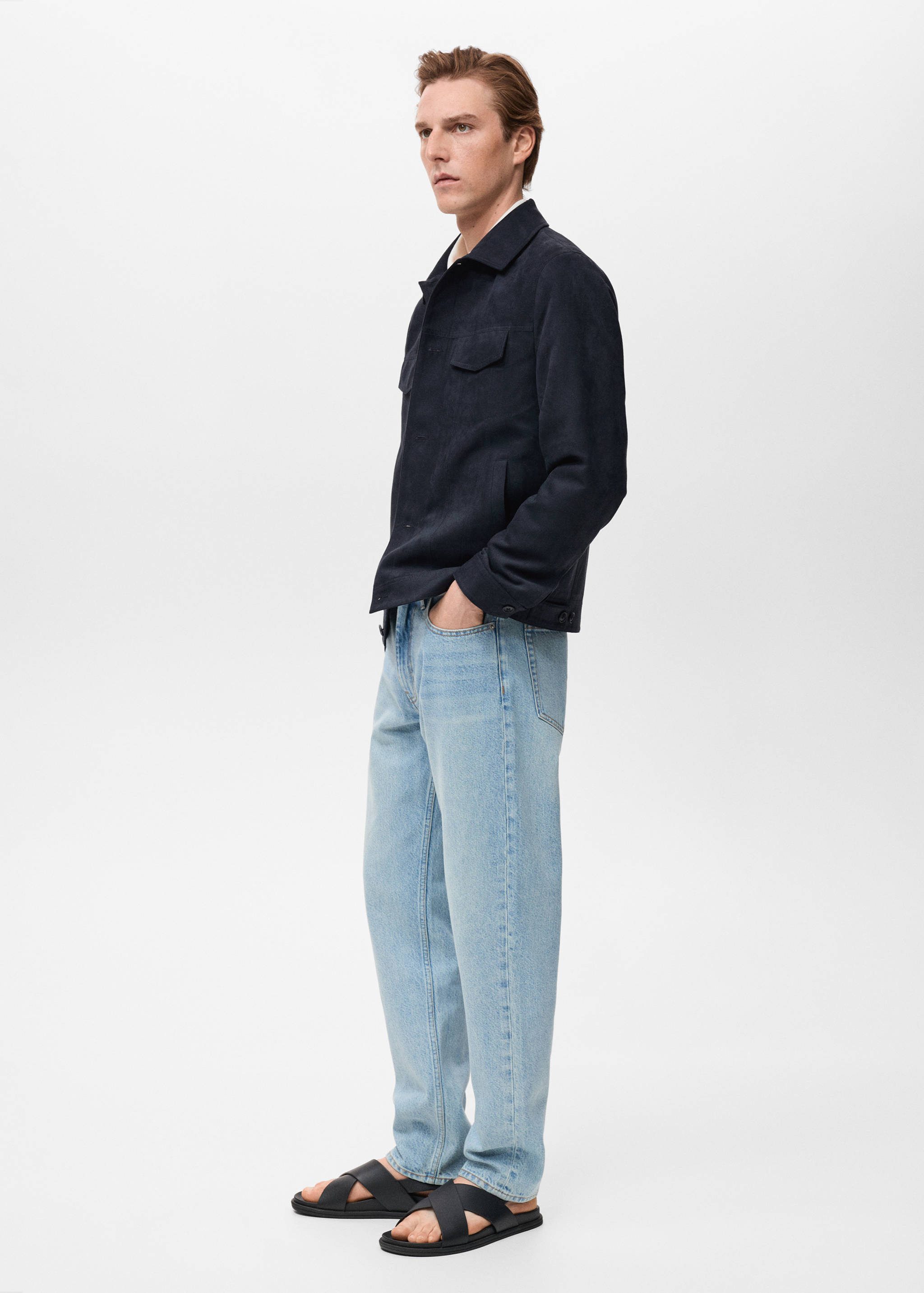 Overshirt mit Wildledereffekt - Detail des Artikels 2