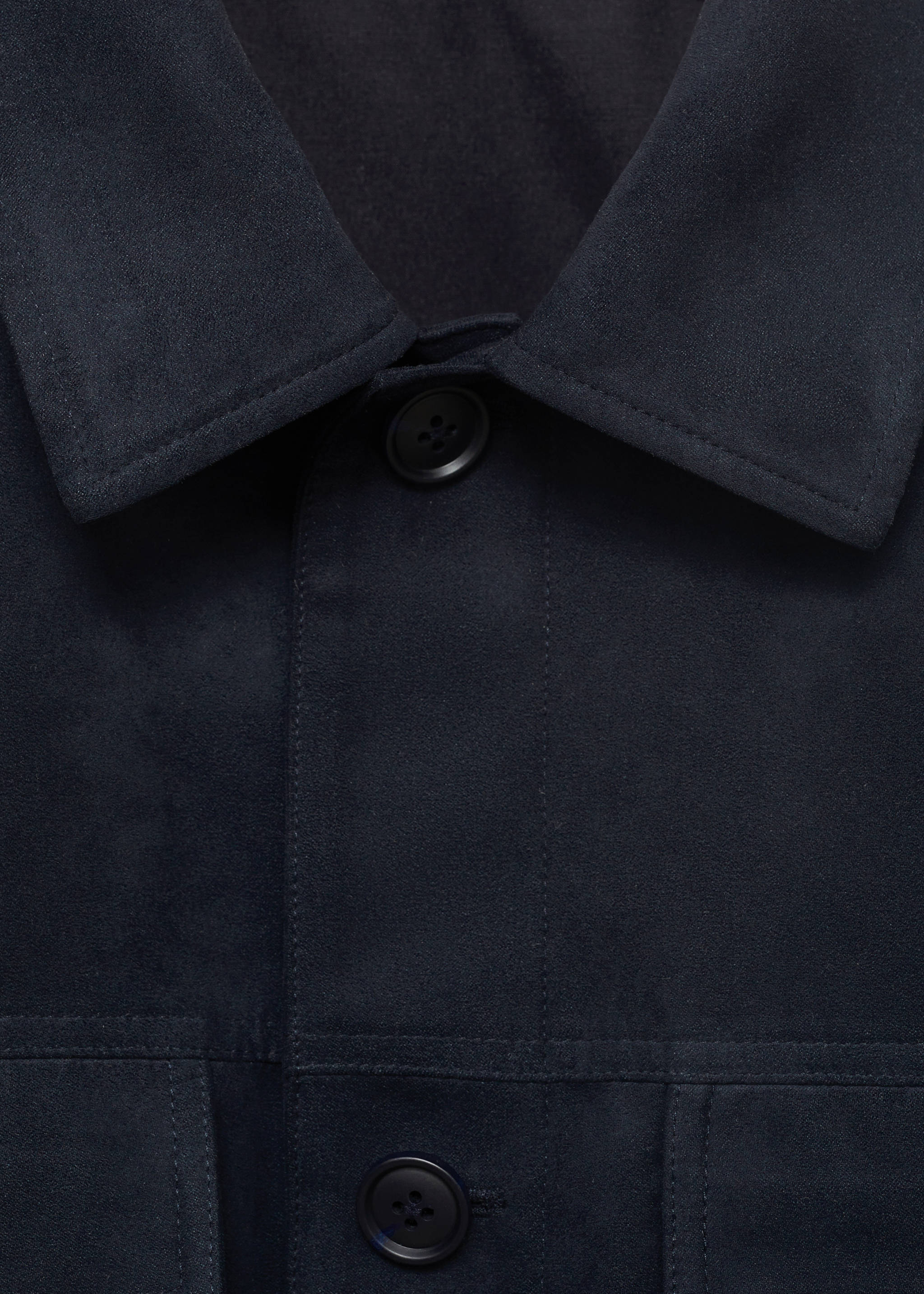 Overshirt mit Wildledereffekt - Detail des Artikels 8