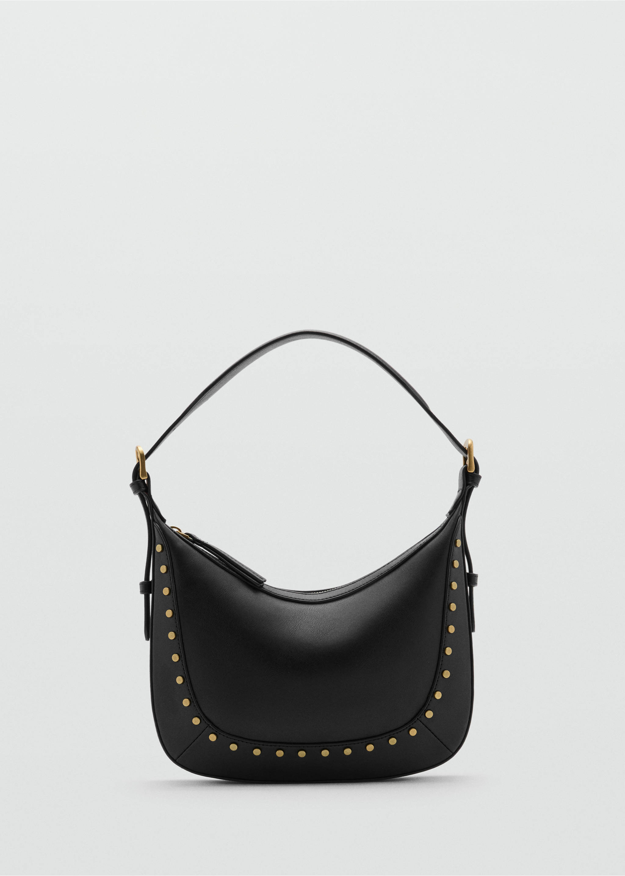Small studded shoulder bag - Article without model, Black. Ref: 17031139-00.