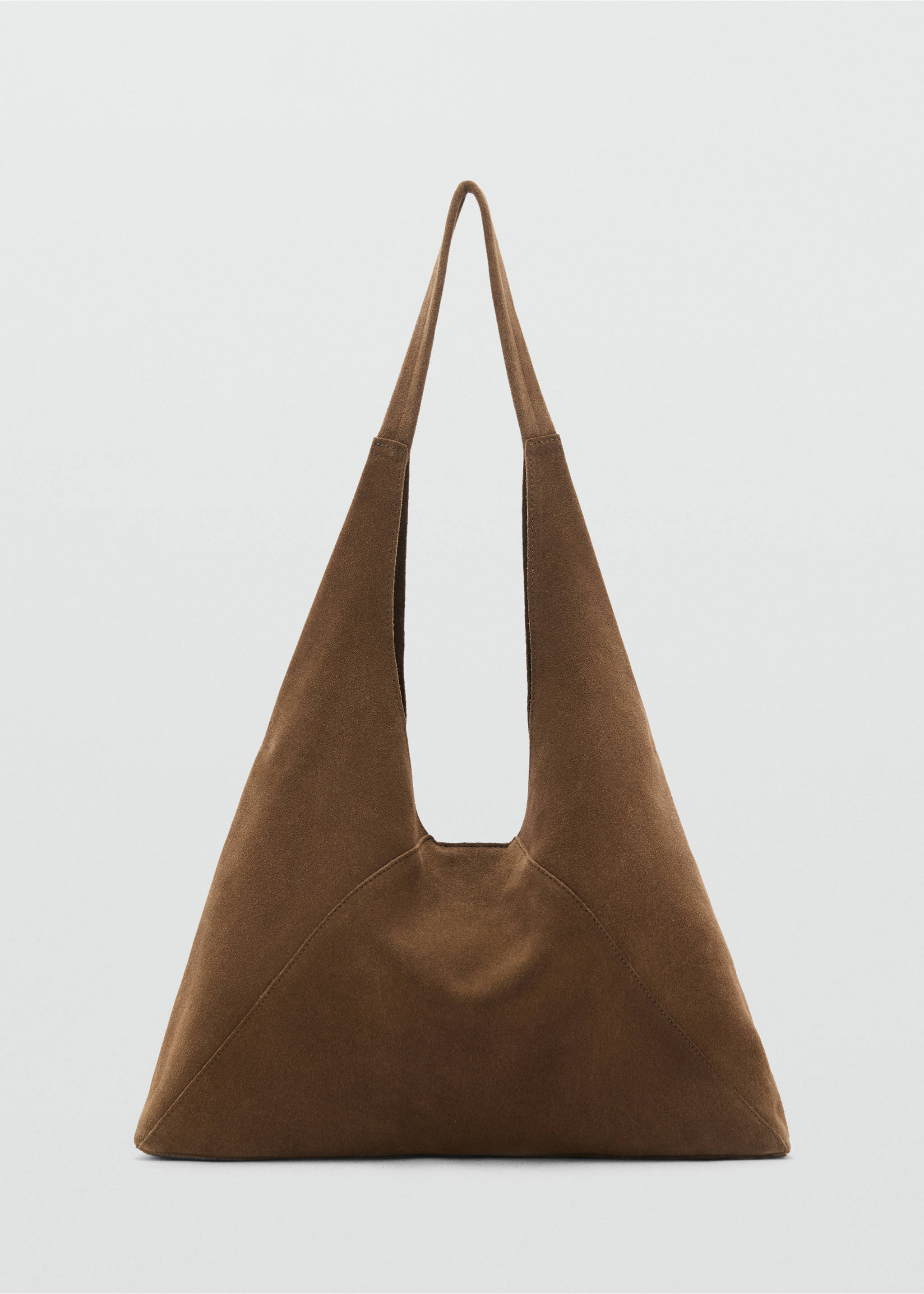 Suede shoulder bag - Article without model, Forest Green. Ref: 17031145-00.