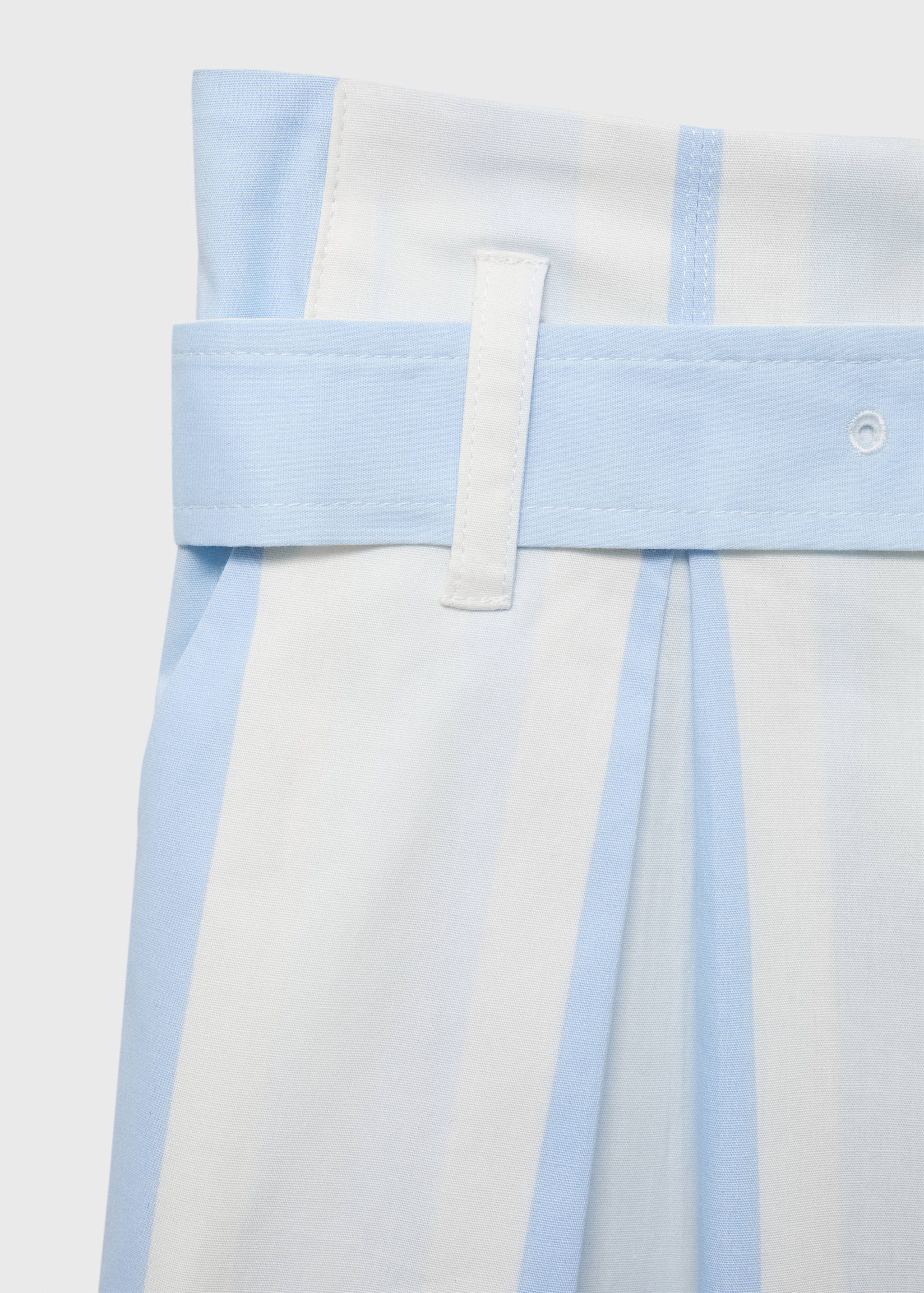 Pantalons culotte ratlles cinturó - Detall de l'article 0