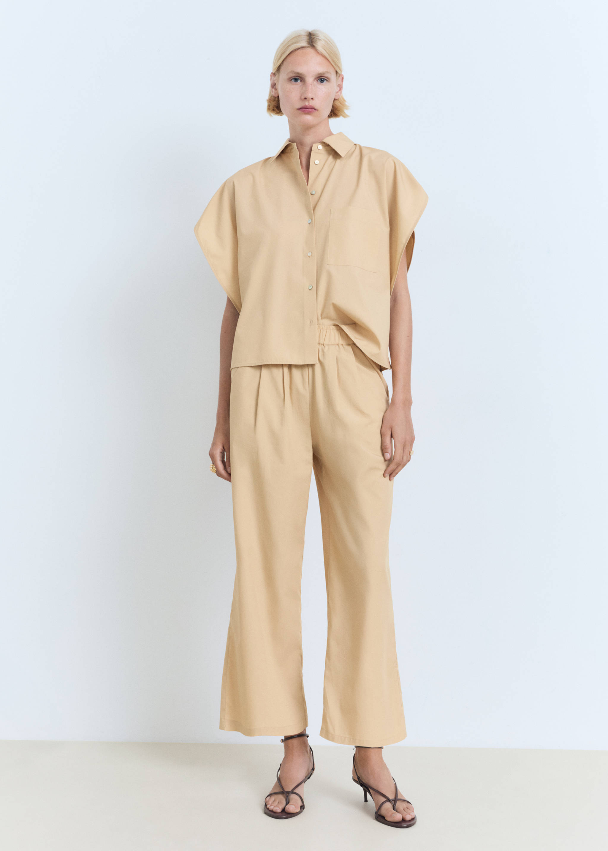 Oversized short-sleeved shirt - General plane