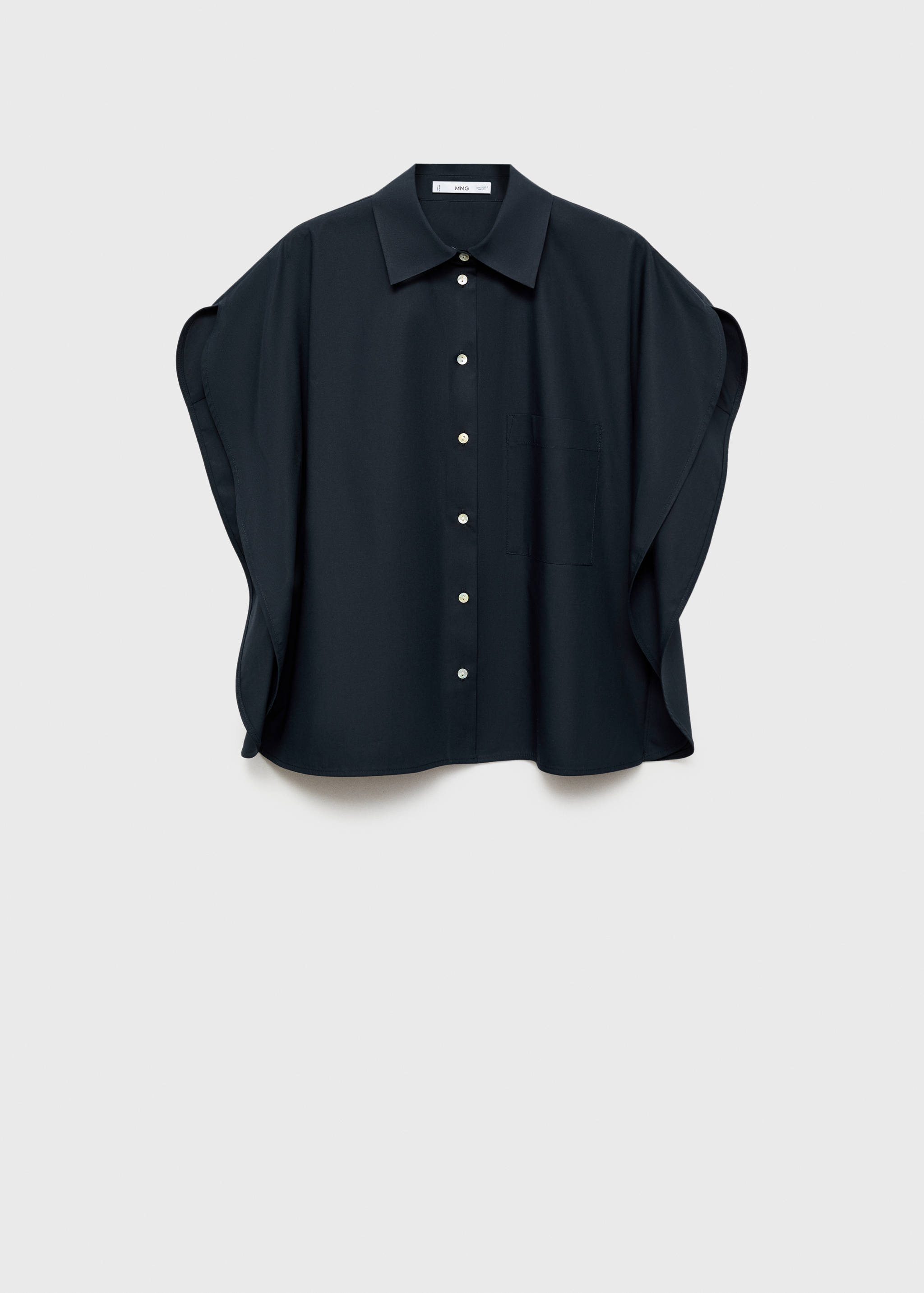 Oversized short-sleeved shirt - Article without model