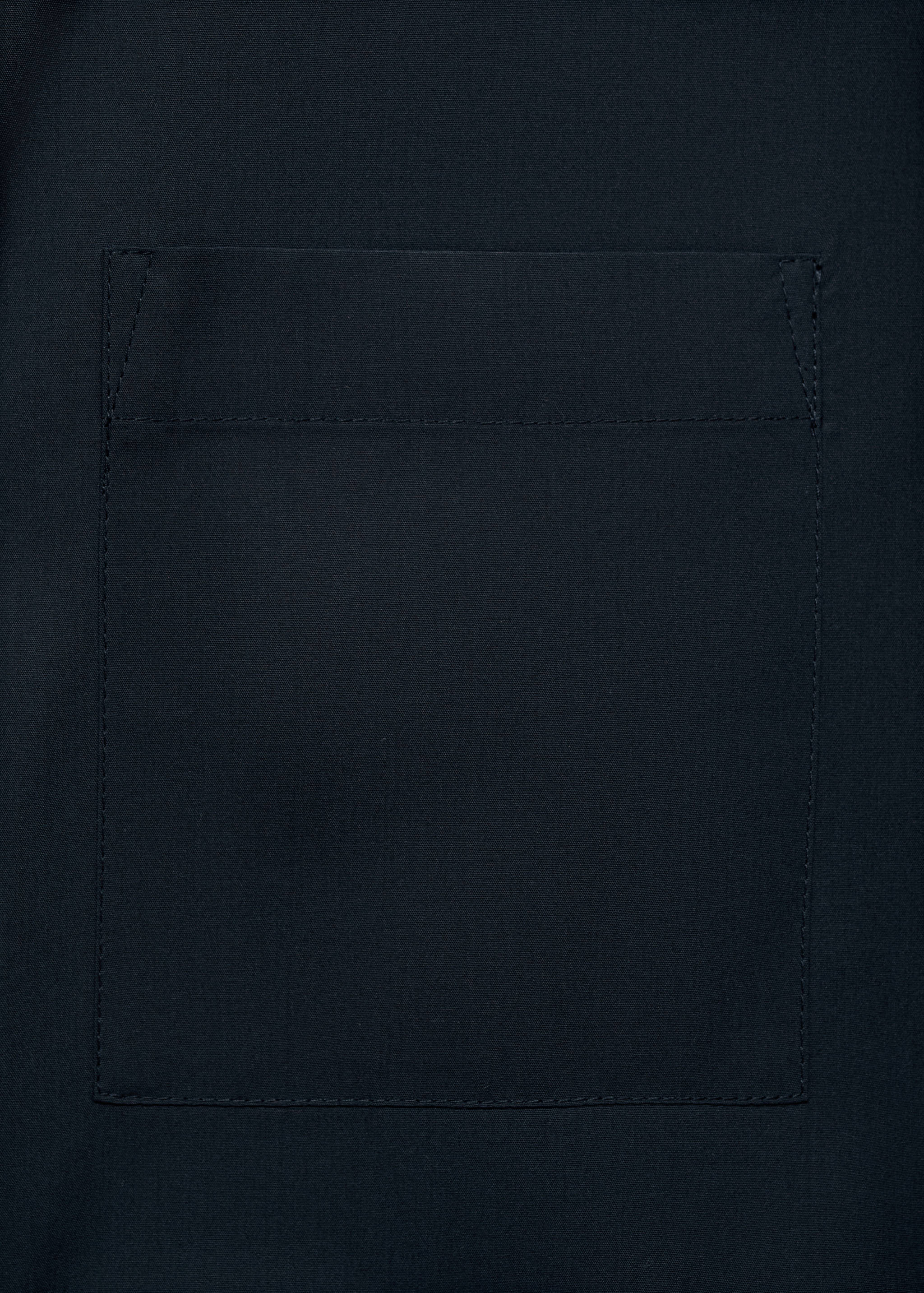 Oversized short-sleeved shirt - Details of the article 8