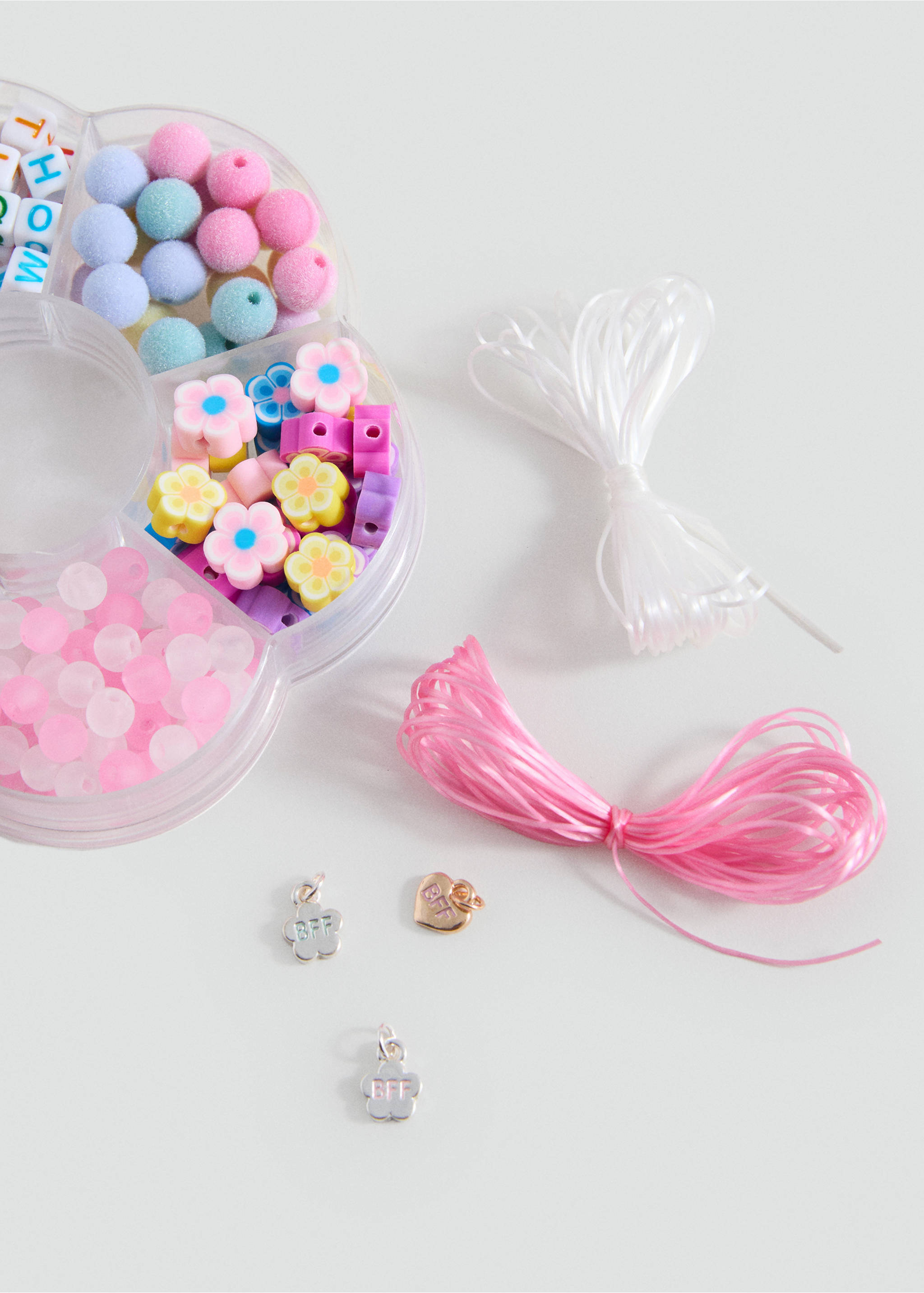 Necklace set - Medium plane, Pink. Ref: 17031164-00.