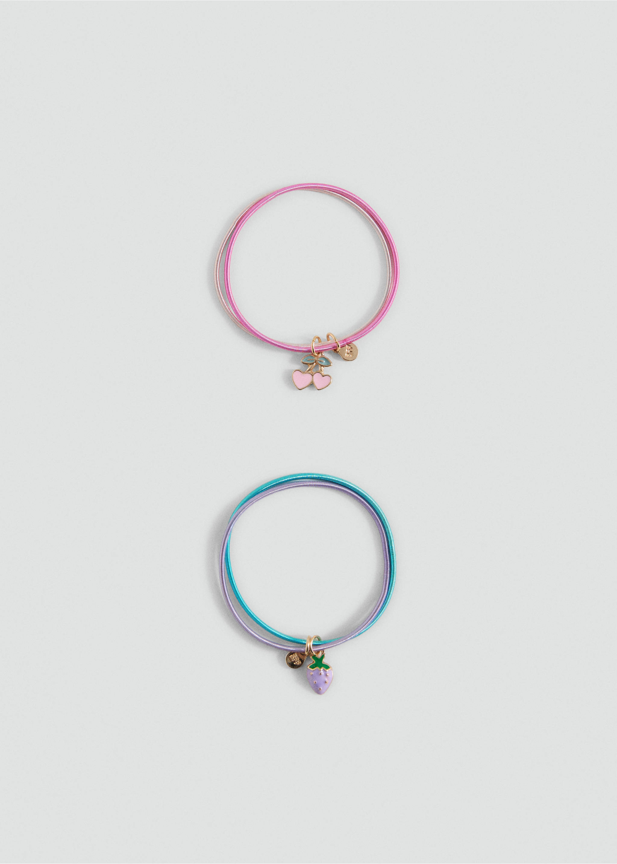 Pack of 2 wristbands - Medium plane, Pink. Ref: 17031165-00.