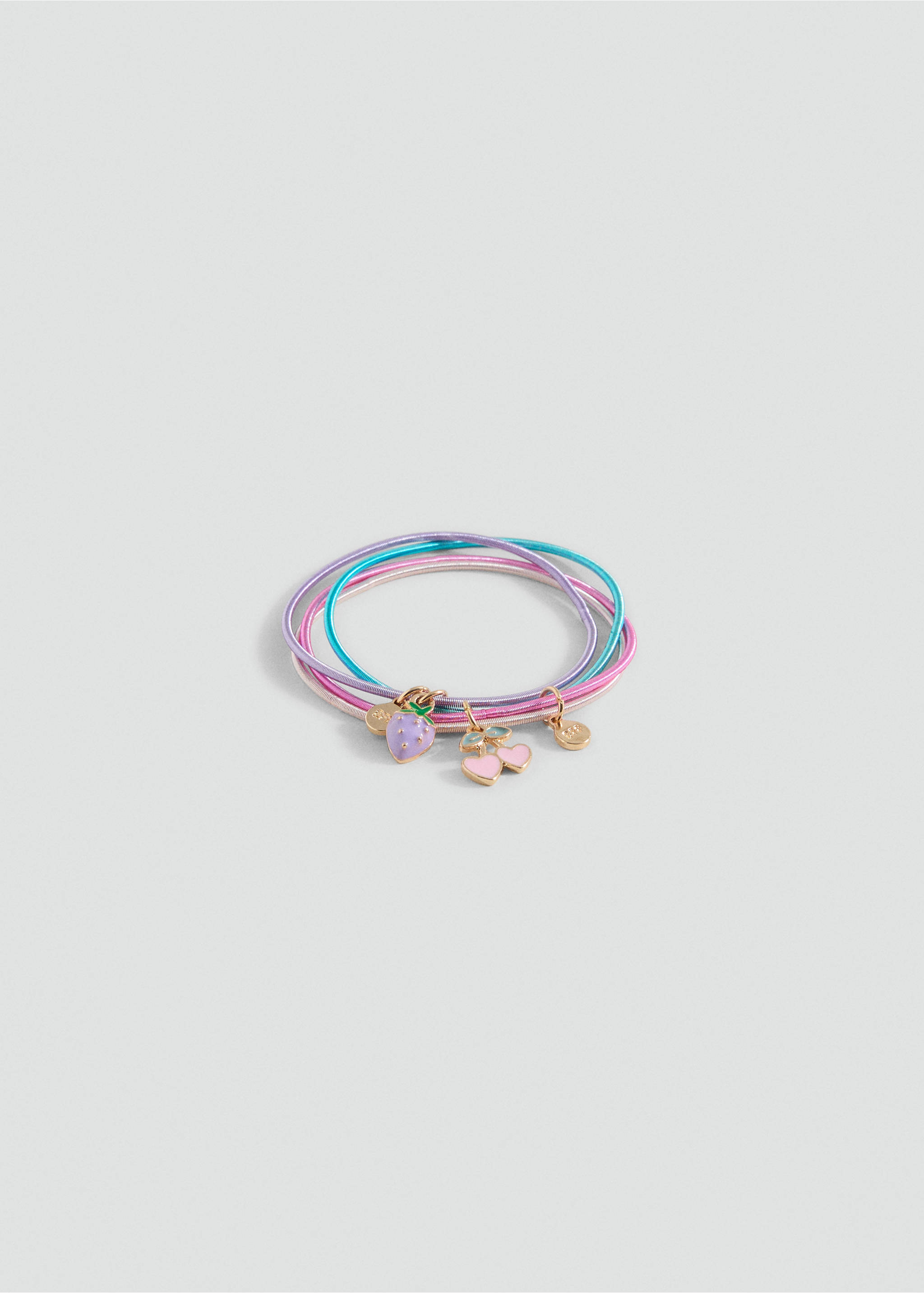 Pack of 2 wristbands - Article without model, Pink. Ref: 17031165-00.