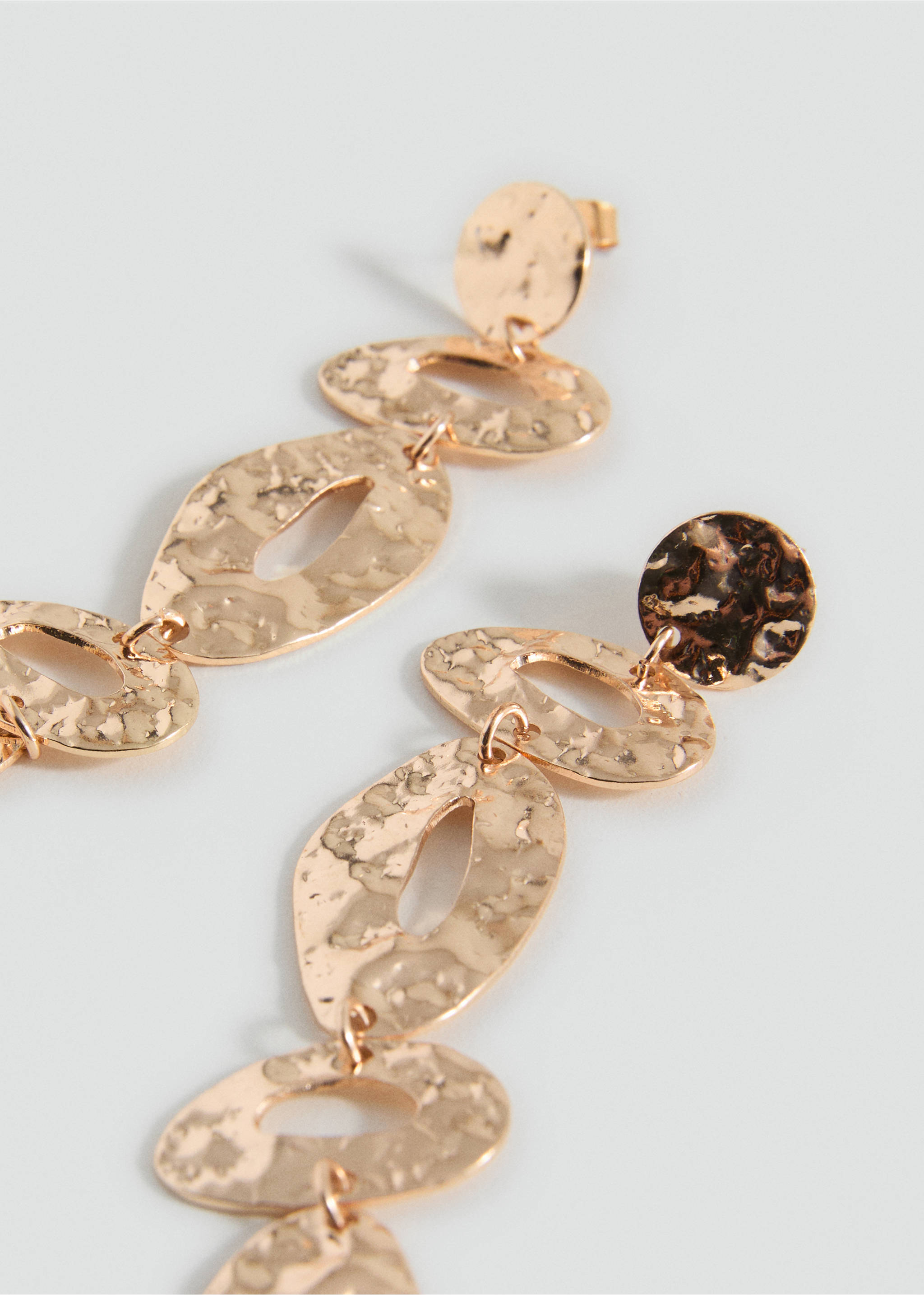 Arracades penjolls geomètrics - Pla mig, Daurat. Ref: 17031168-00.