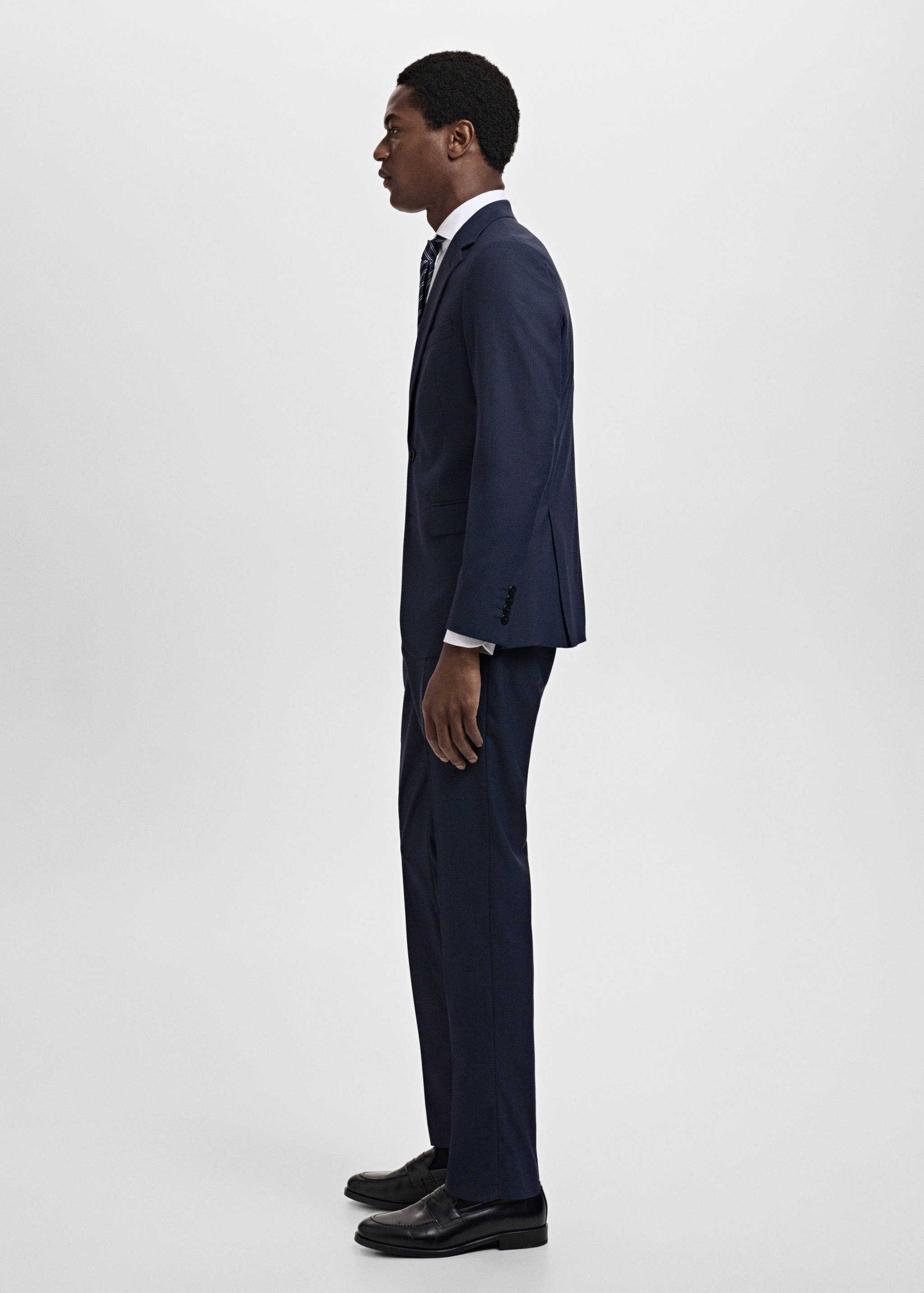 Milan slim-fit suit trousers - Details of the article 2