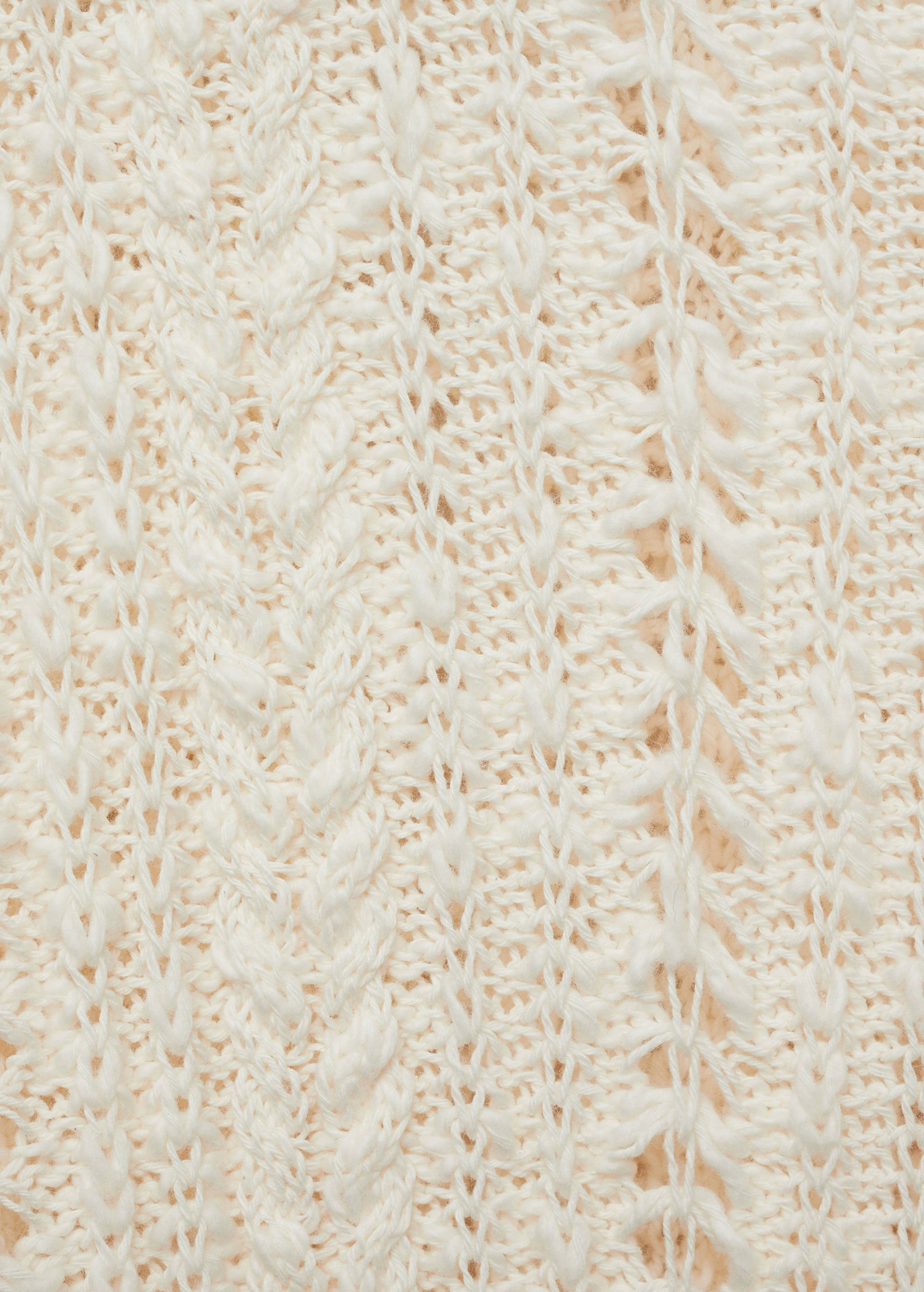 Openwork knit cardigan - Details of the article 0