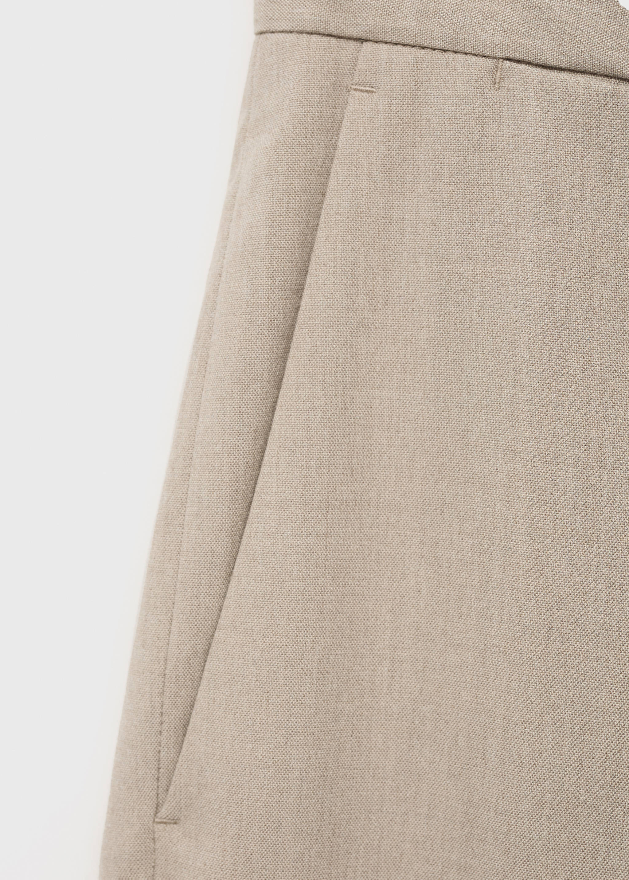 Monaco slim-fit suit trousers - Details of the article 0