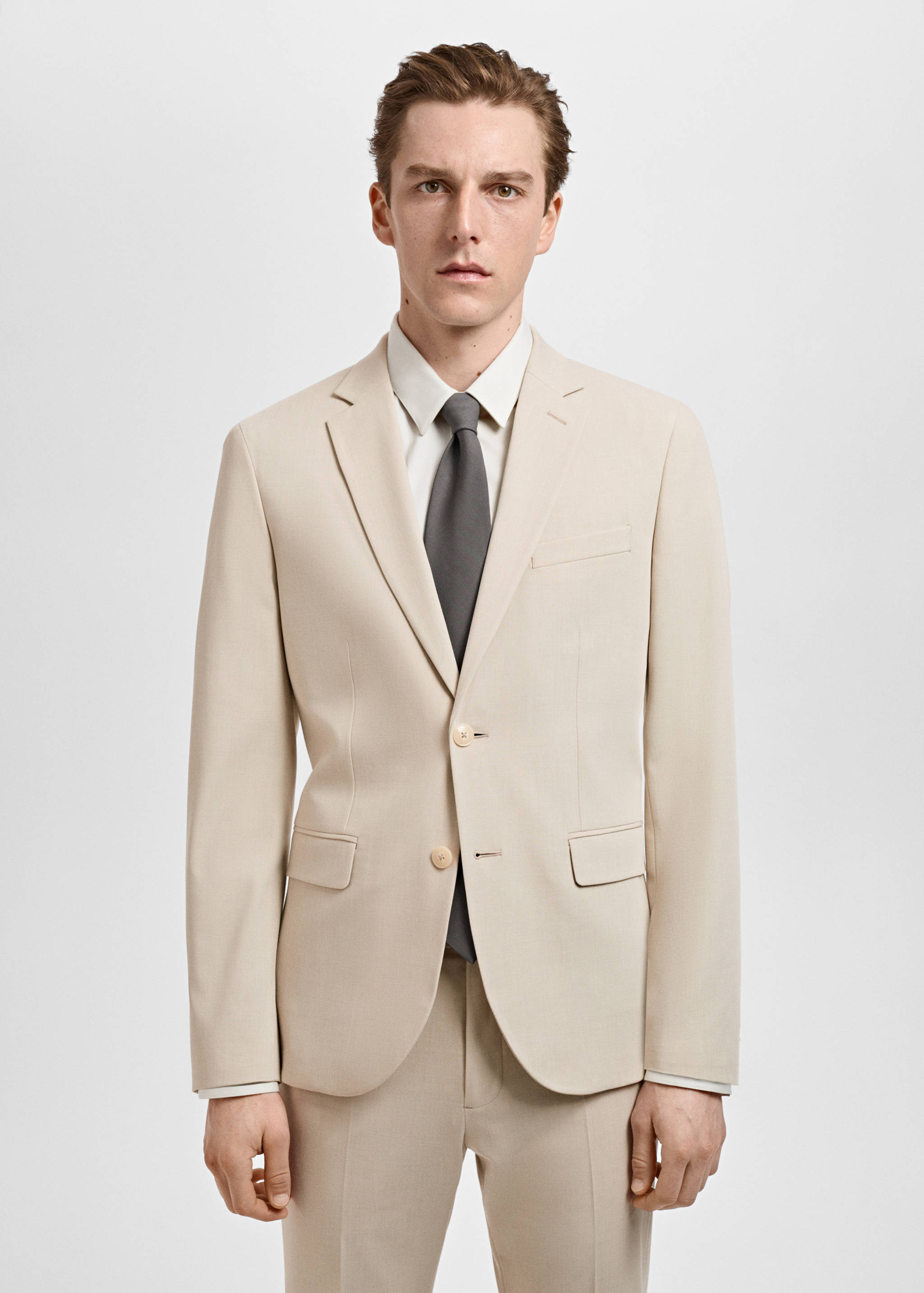 Veste costume París super slim-fit - Plan moyen