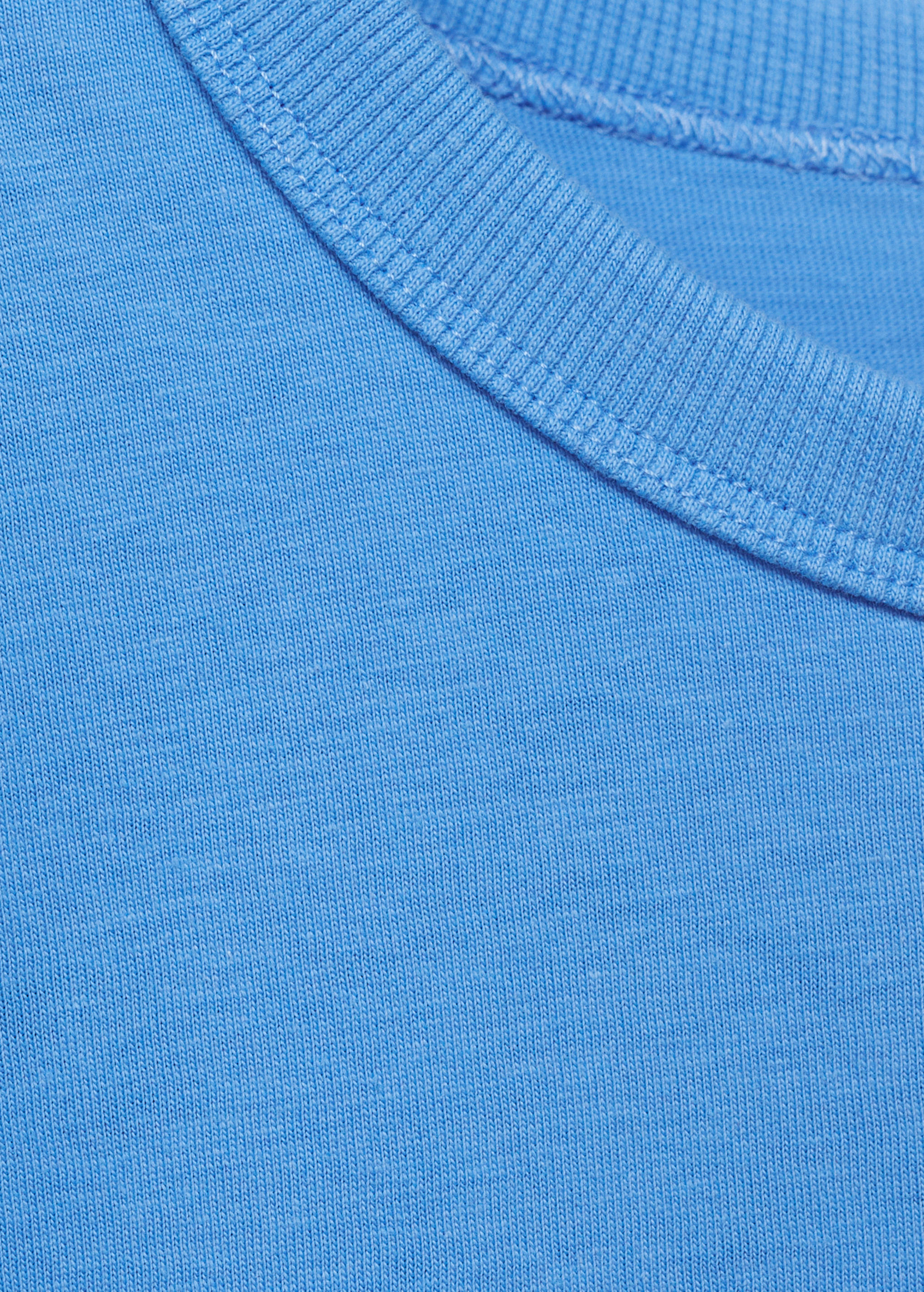 Tričko s ramenními vycpávkami a krátkým rukávem - Detail zboží 8