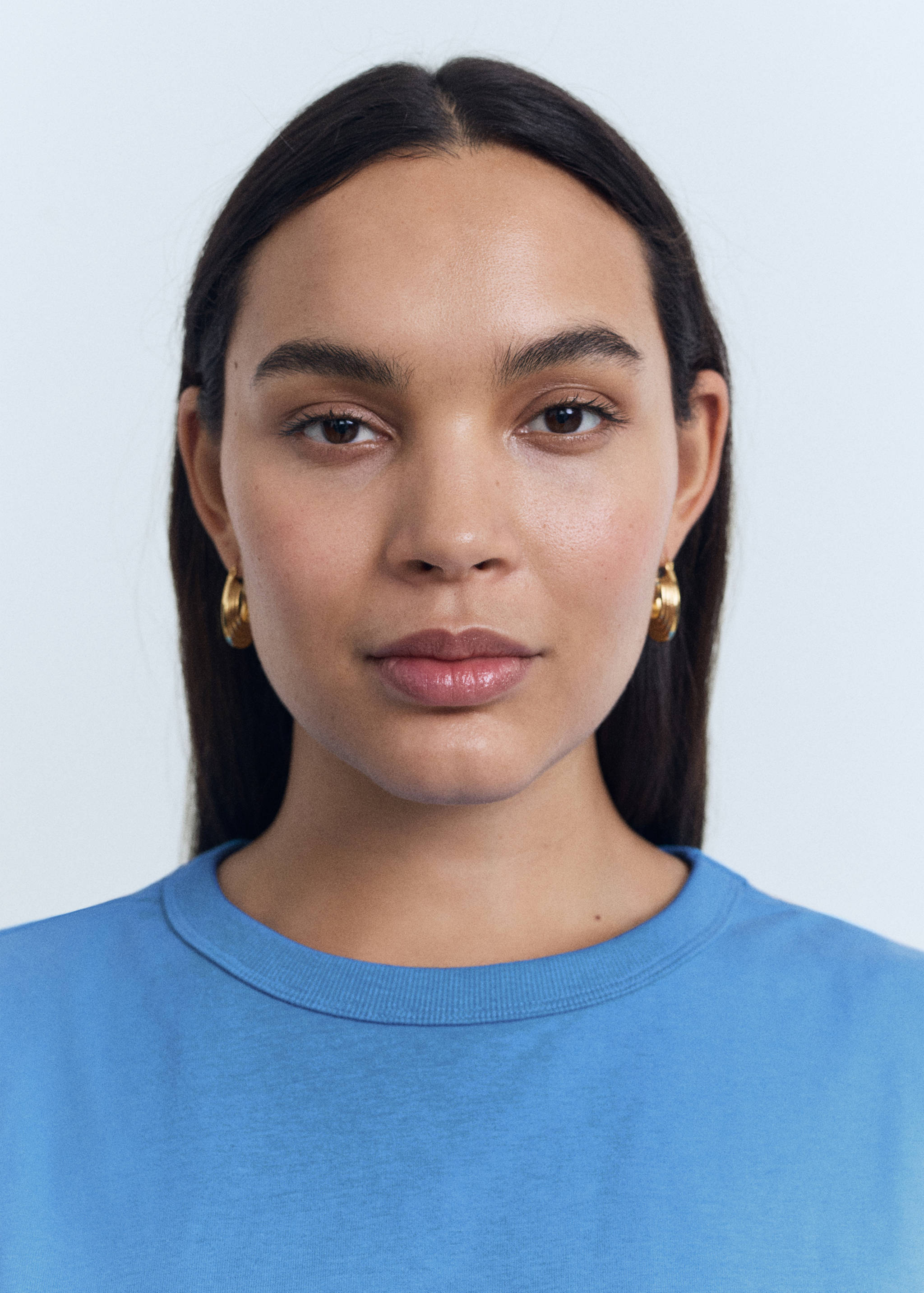 Tričko s ramenními vycpávkami a krátkým rukávem - Detail zboží 4