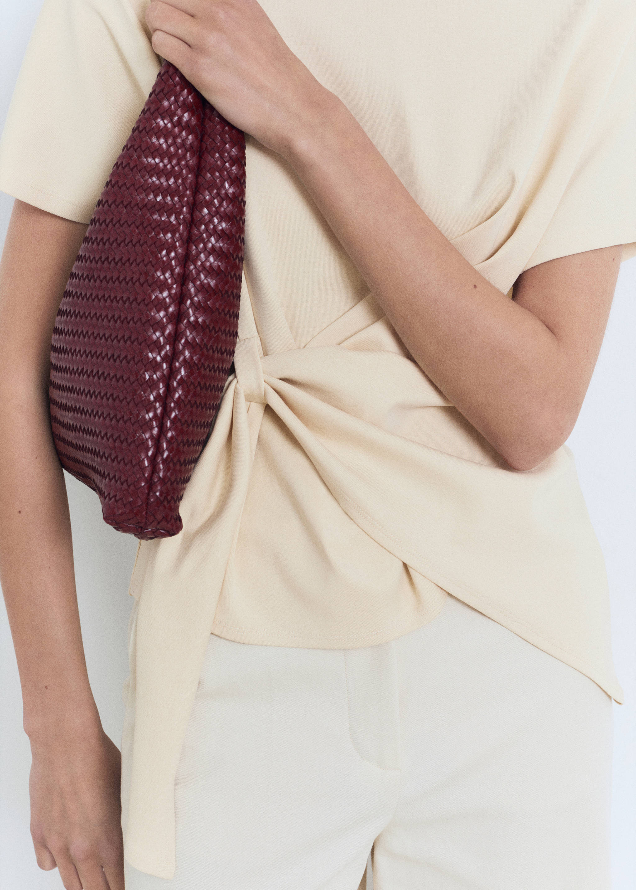 Knot cotton t-shirt - Details of the article 6