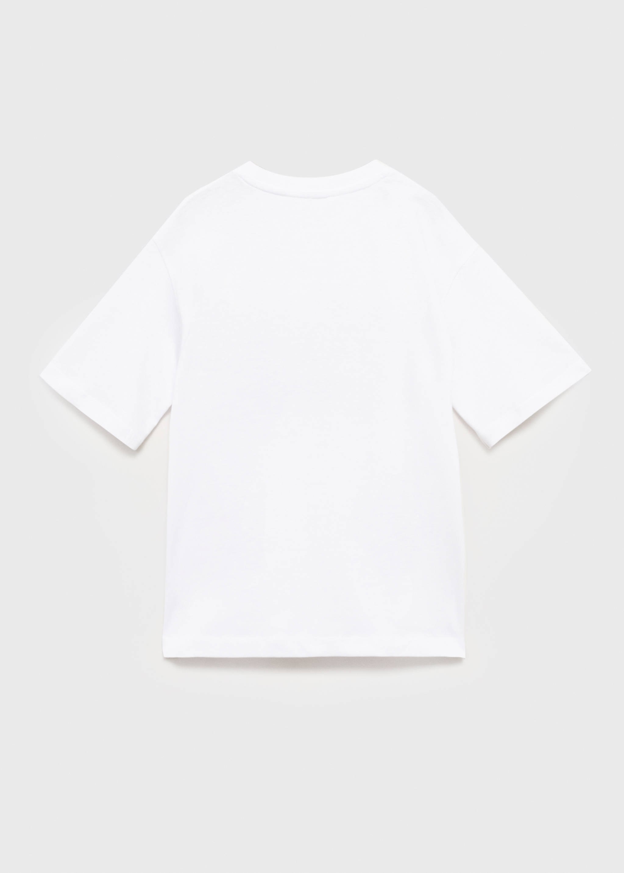 Kurzärmliges Print-T-Shirt - Rückseite des Artikels