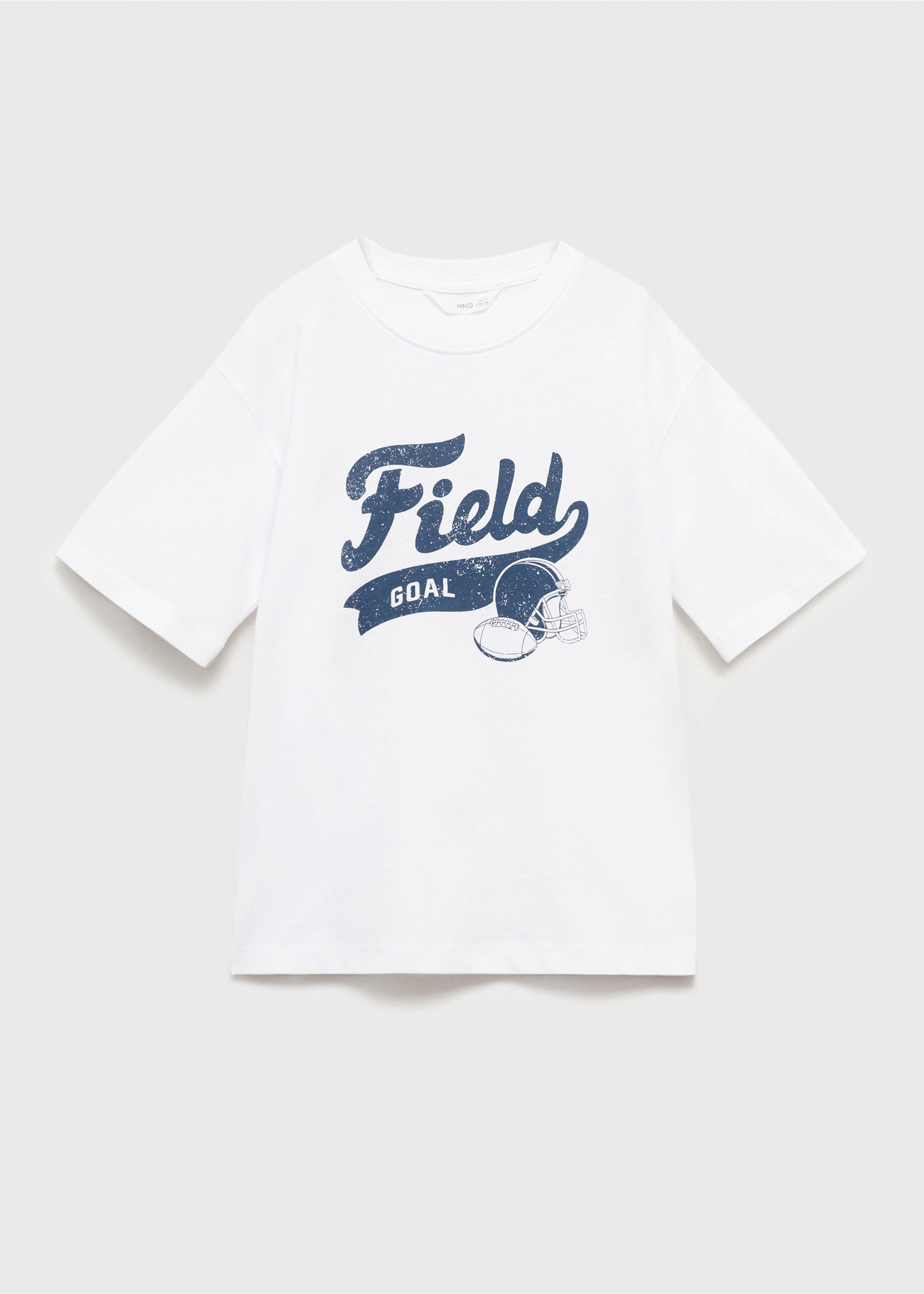 T-shirt imprimé manches courtes - Article sans modèle, Blanc. Ref: 17031202-00.