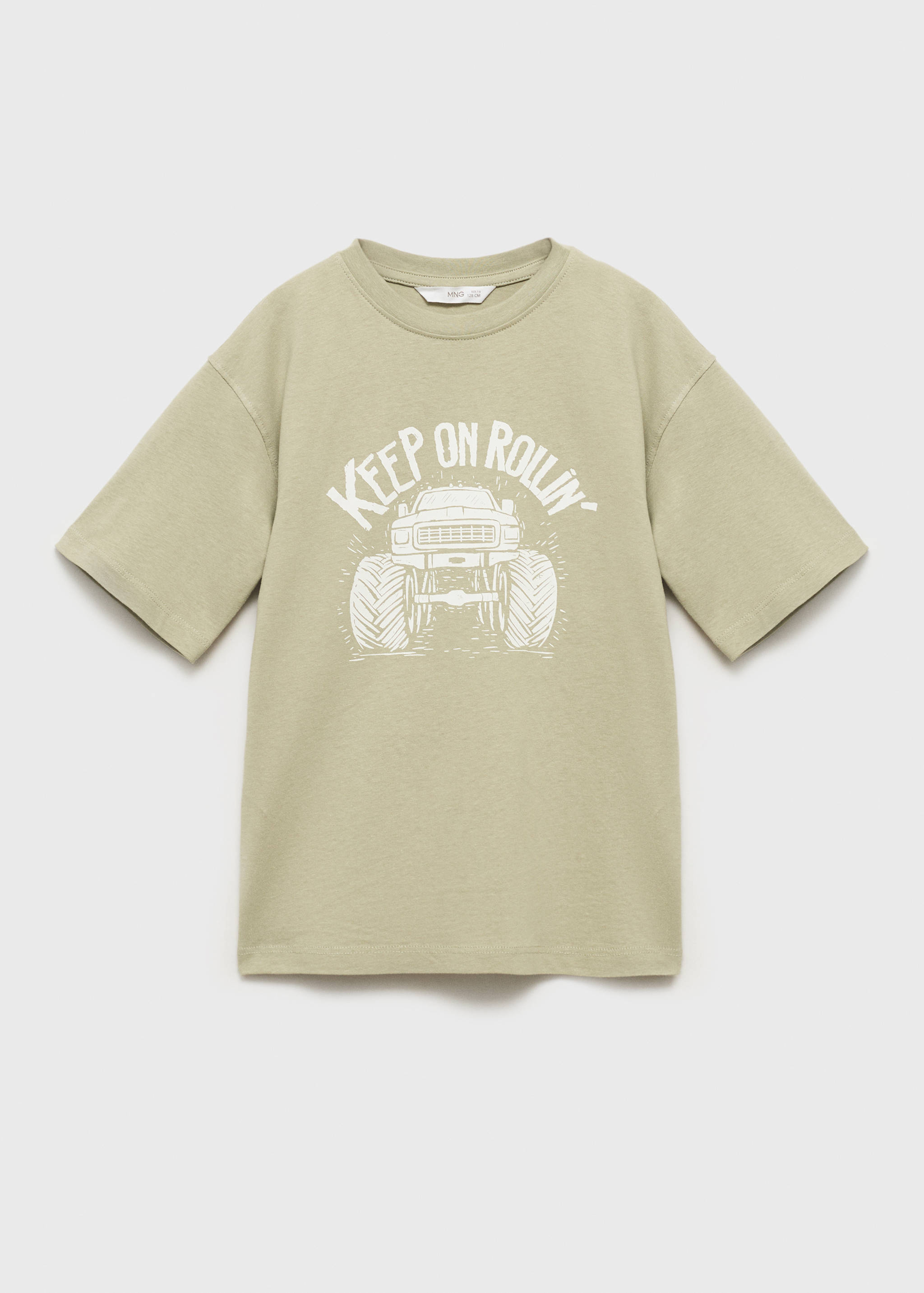 Kurzärmliges Print-T-Shirt - Artikel ohne Model