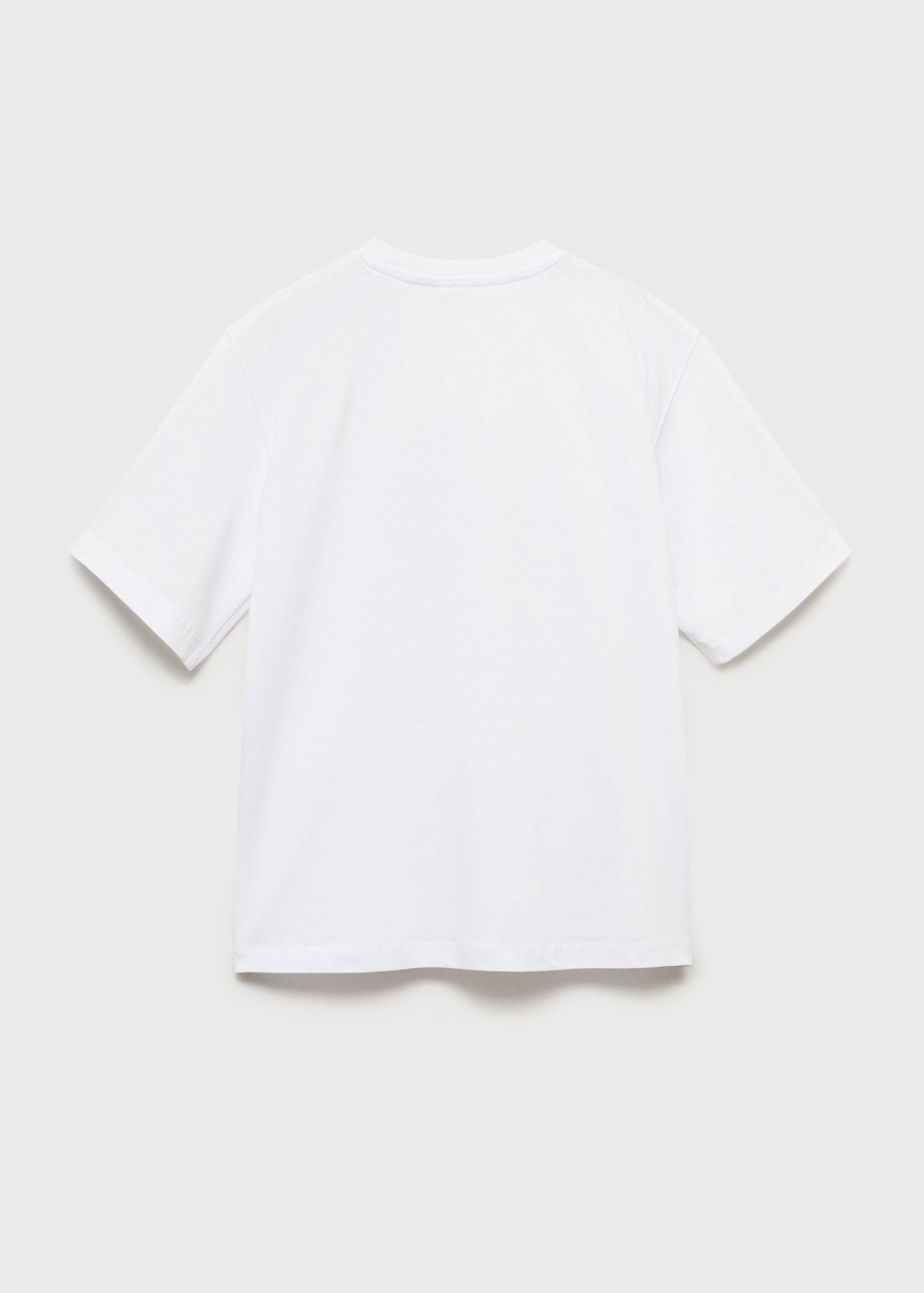 Short-sleeved printed t-shirt - Reverse of the article