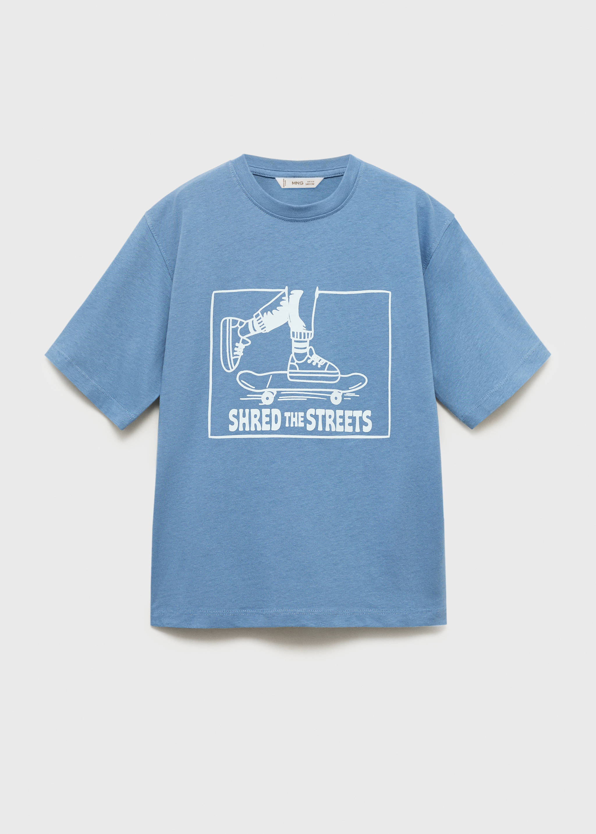 Kurzärmliges Print-T-Shirt - Artikel ohne Model