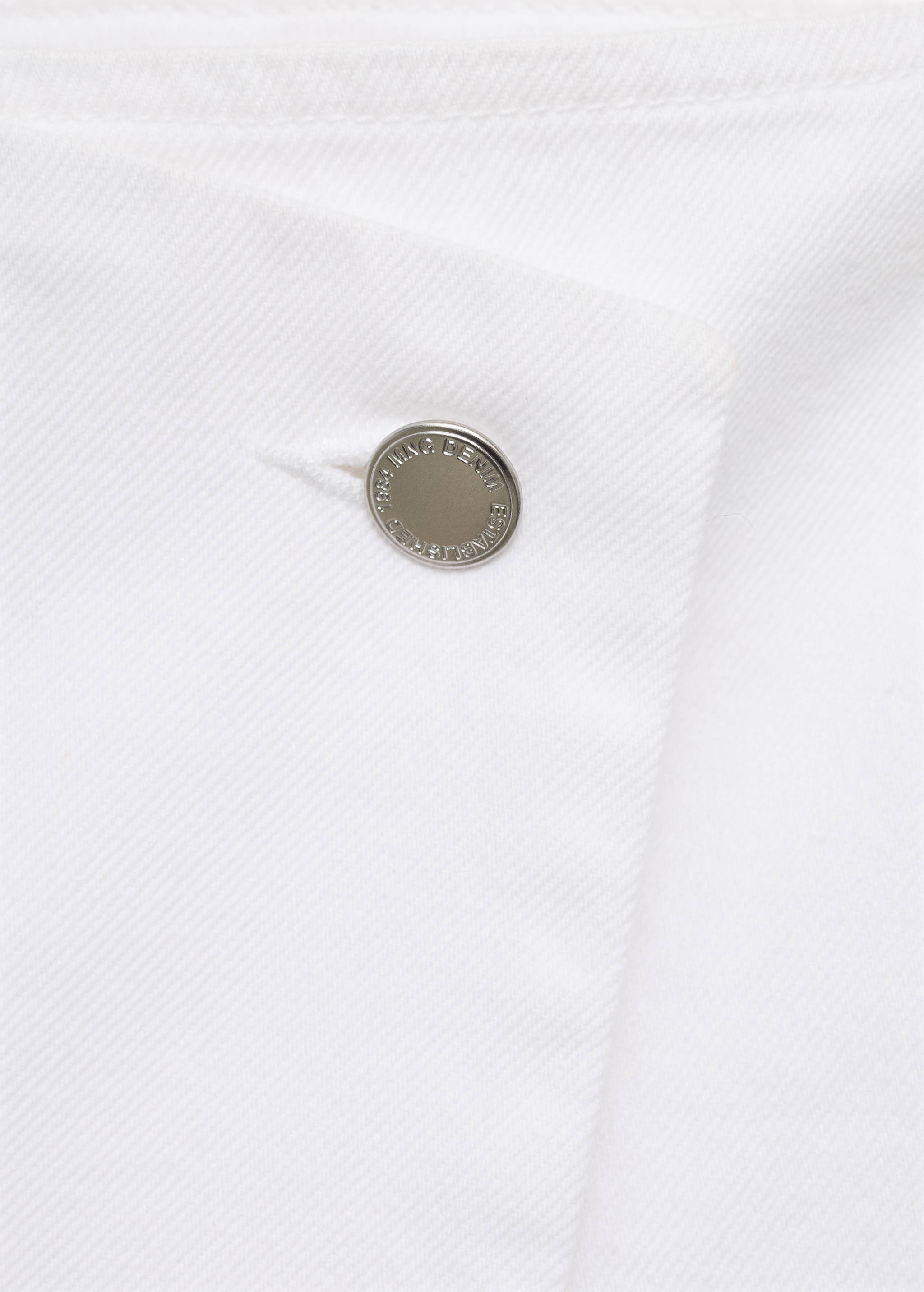 Wrapped denim skort - Details of the article 8