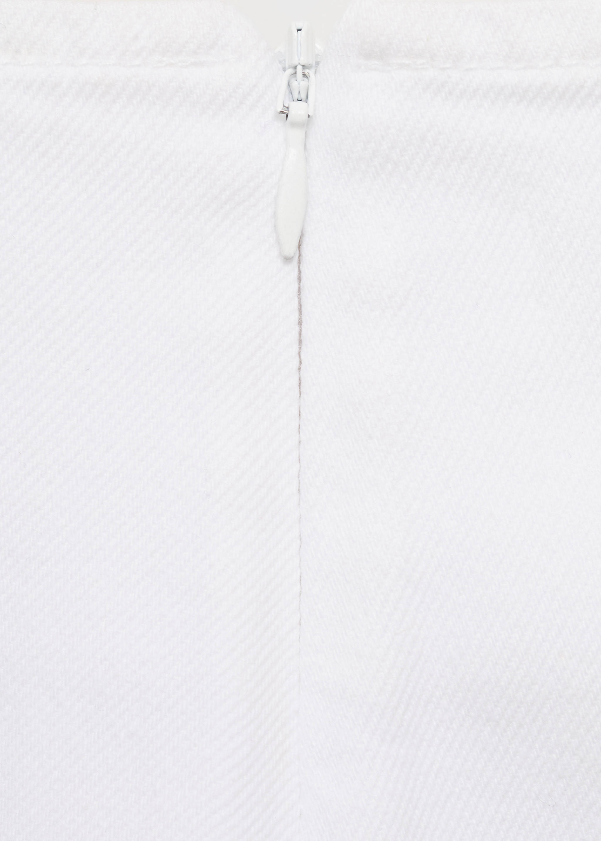 Wrapped denim skort - Details of the article 0