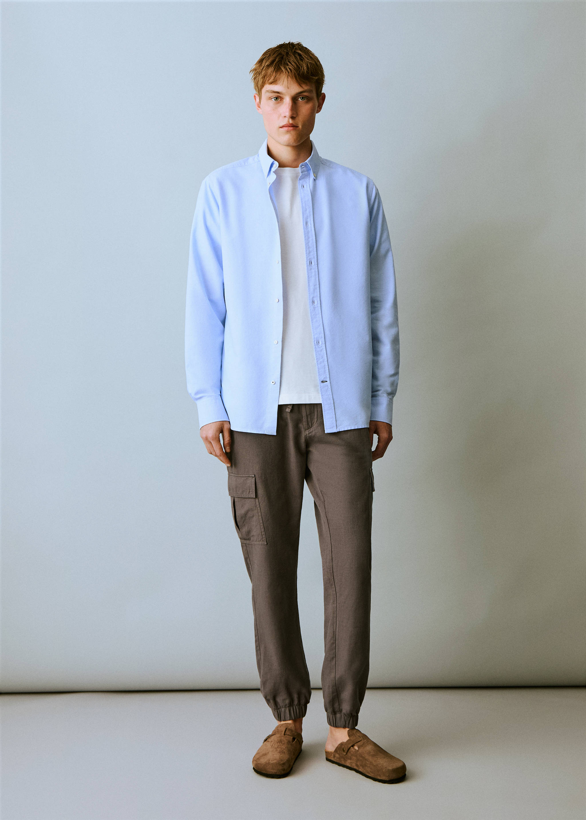 Camisa Oxford algodón - Plano general