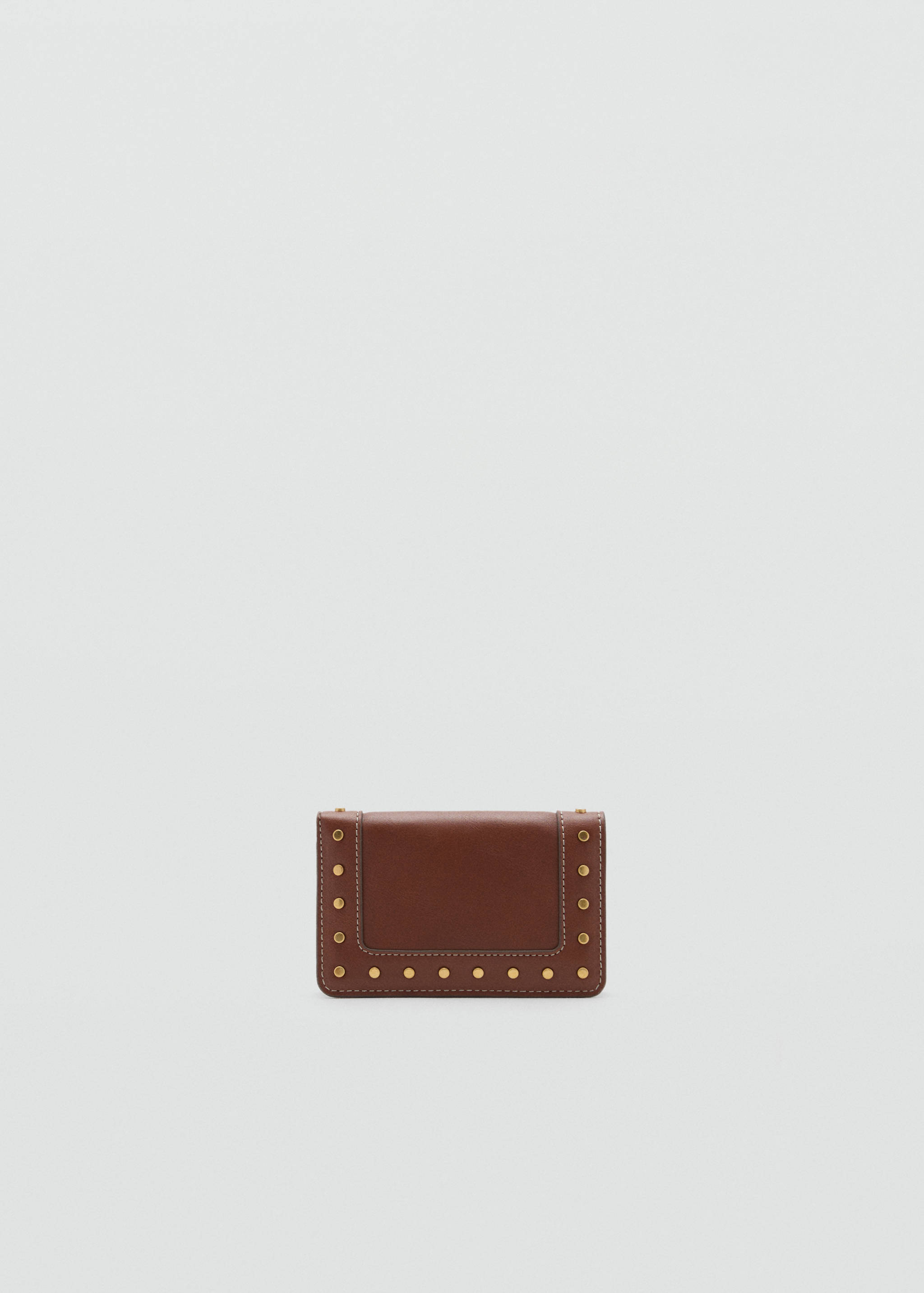 Studded wallet with flap - Article without model