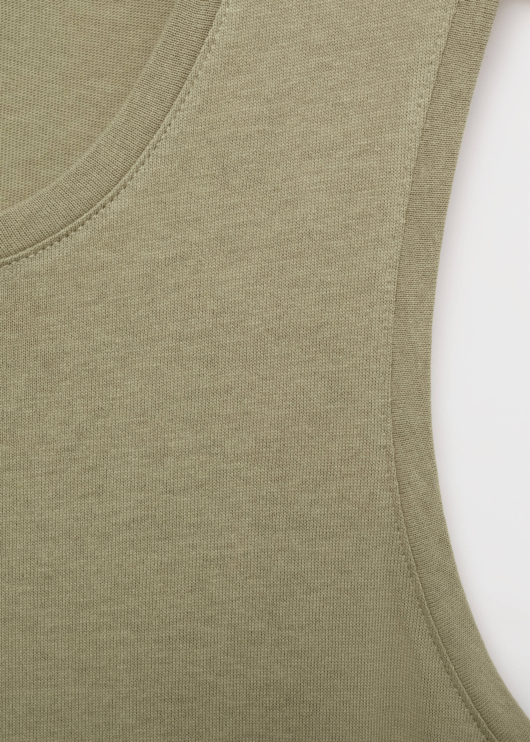 Vestit midi cotó nus - Detall de l'article 0