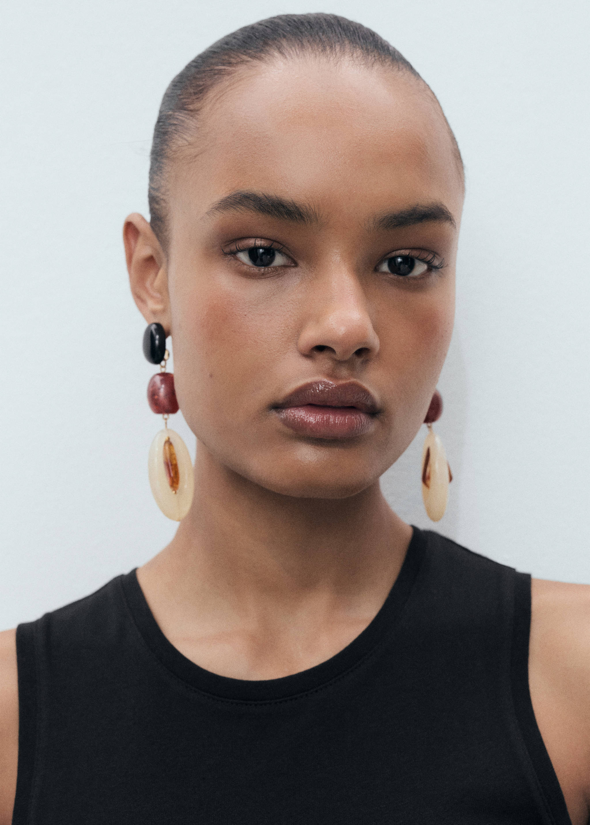 Vestit midi cotó nus - Detall de l'article 1