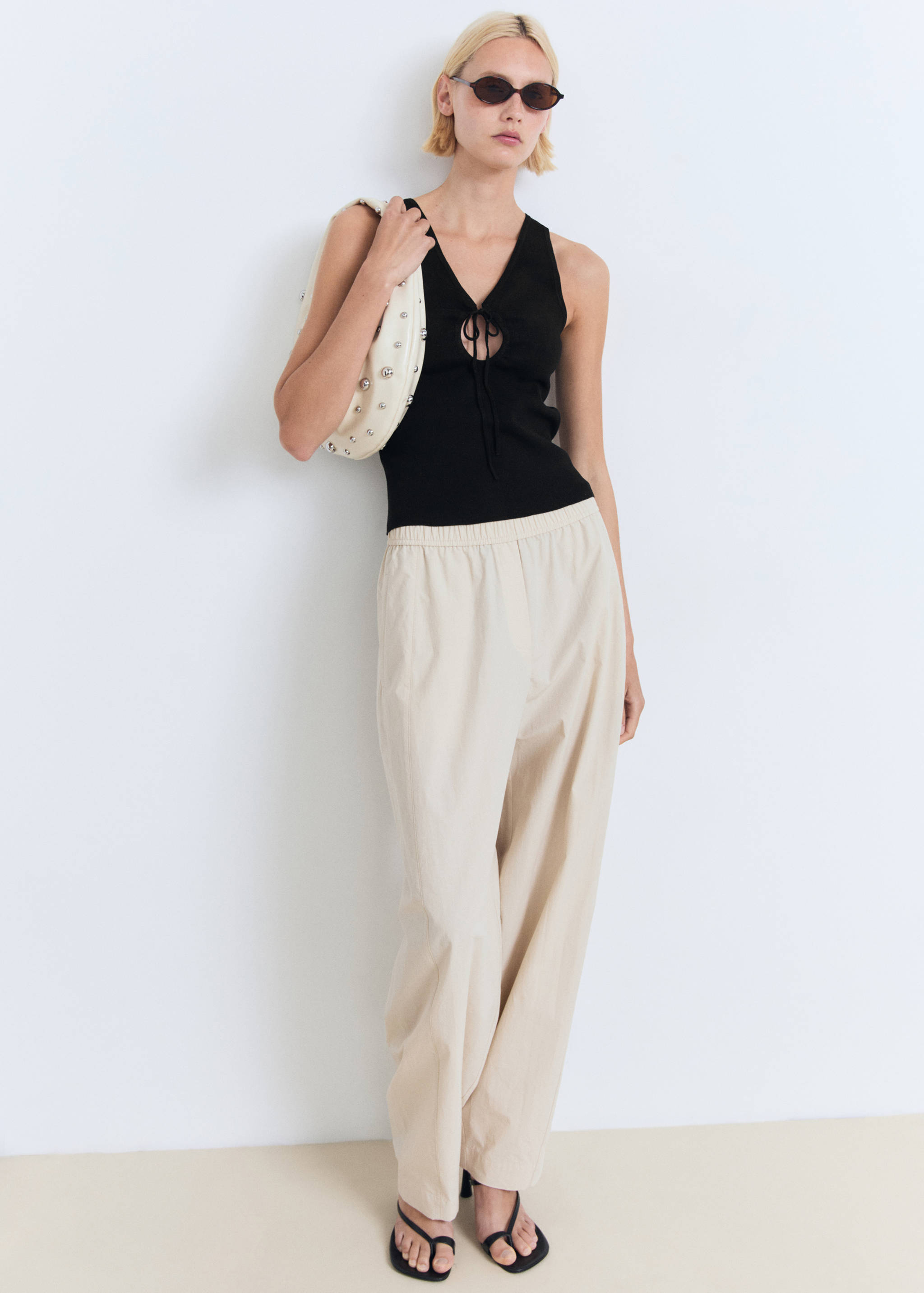 Bow knit top - General plane