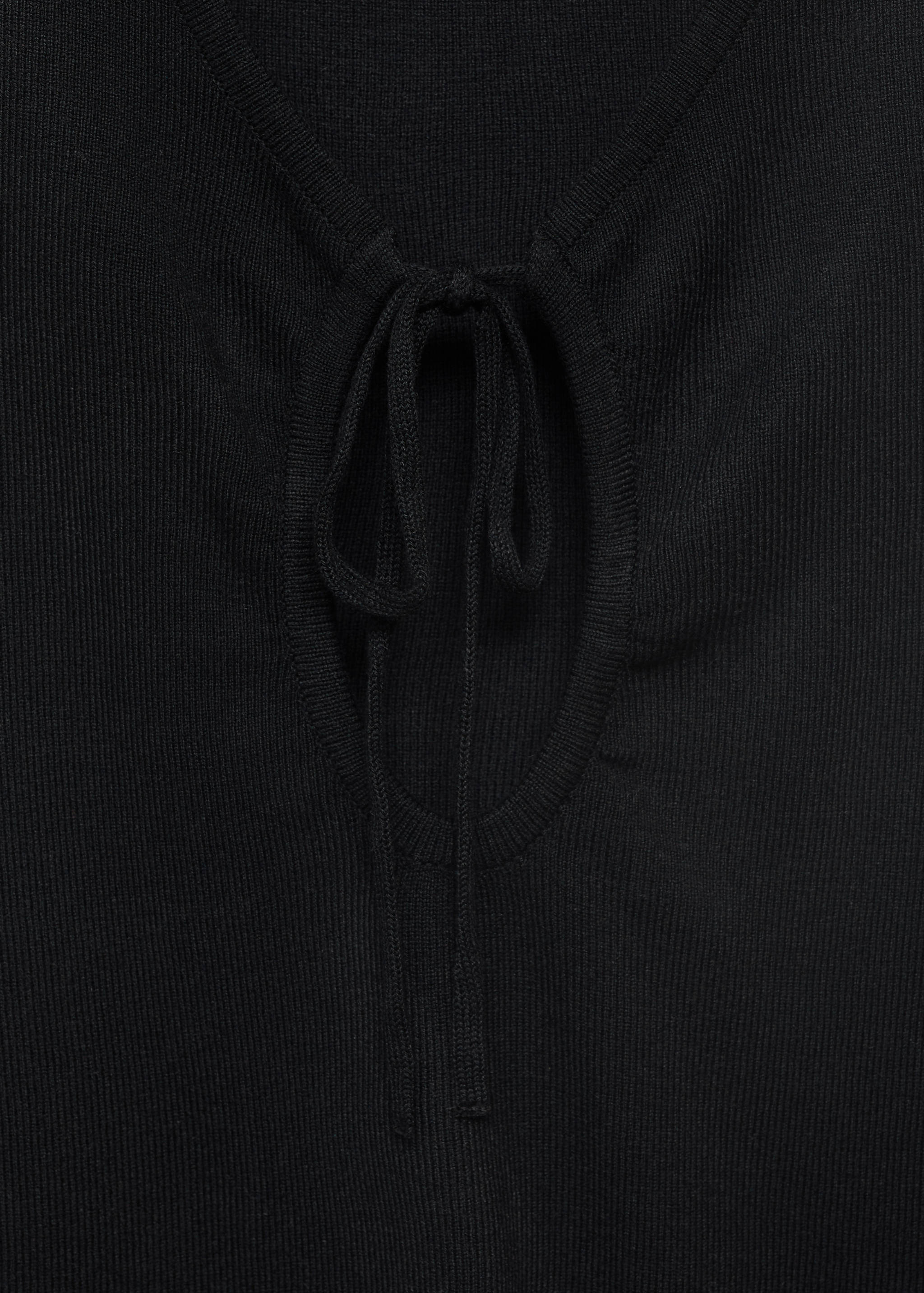 Bow knit top - Details of the article 8