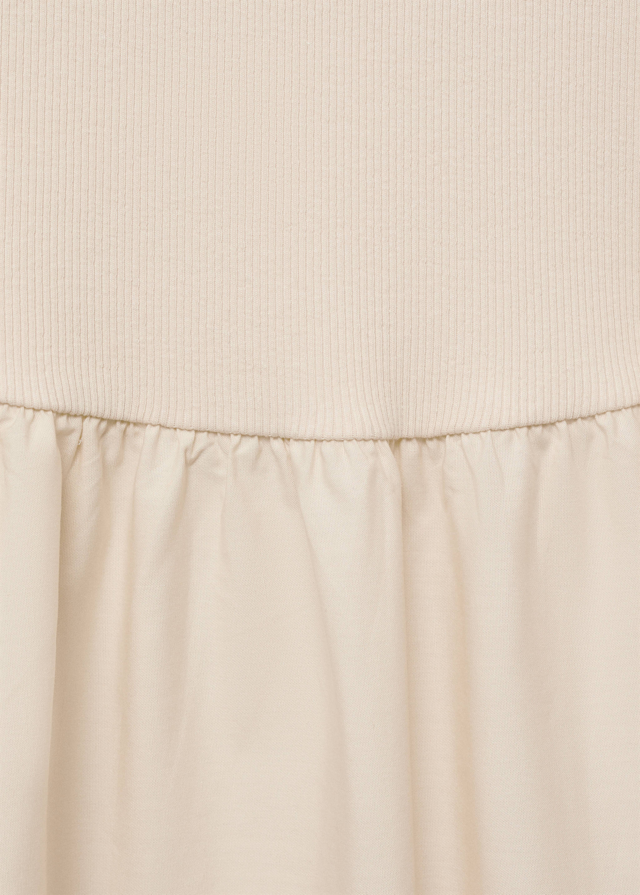 Robe évasée tissu combiné - Détail de l'article 8