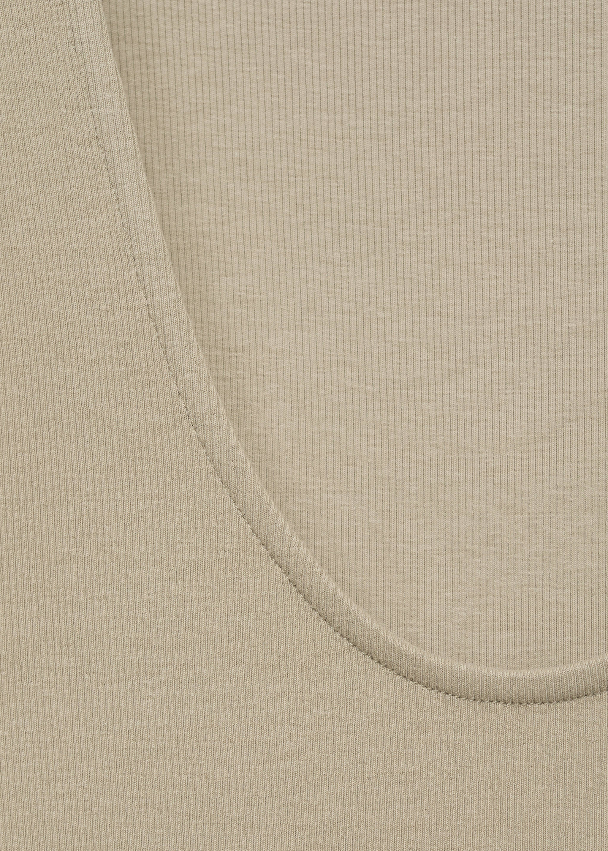 Robe évasée tissu combiné - Détail de l'article 8