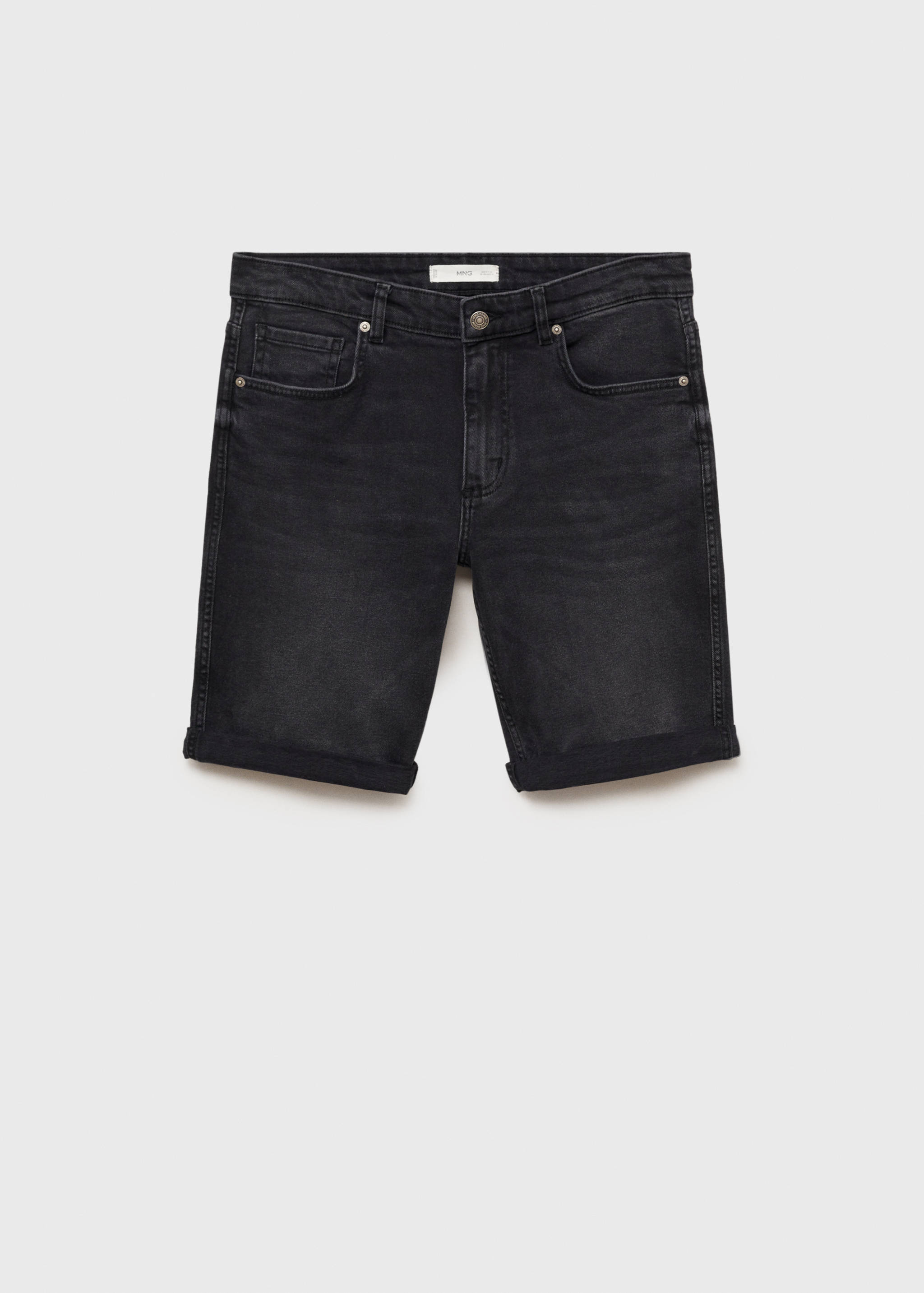 Bermudy dżinsowe slim fit - Artykuł bez modela/modelki