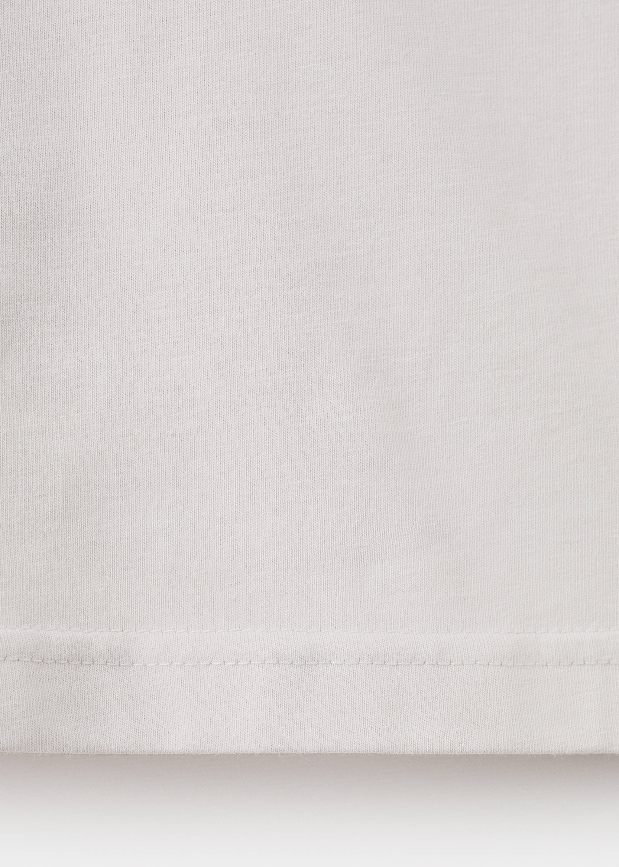 100% cotton slim-fit t-shirt - Details of the article 0